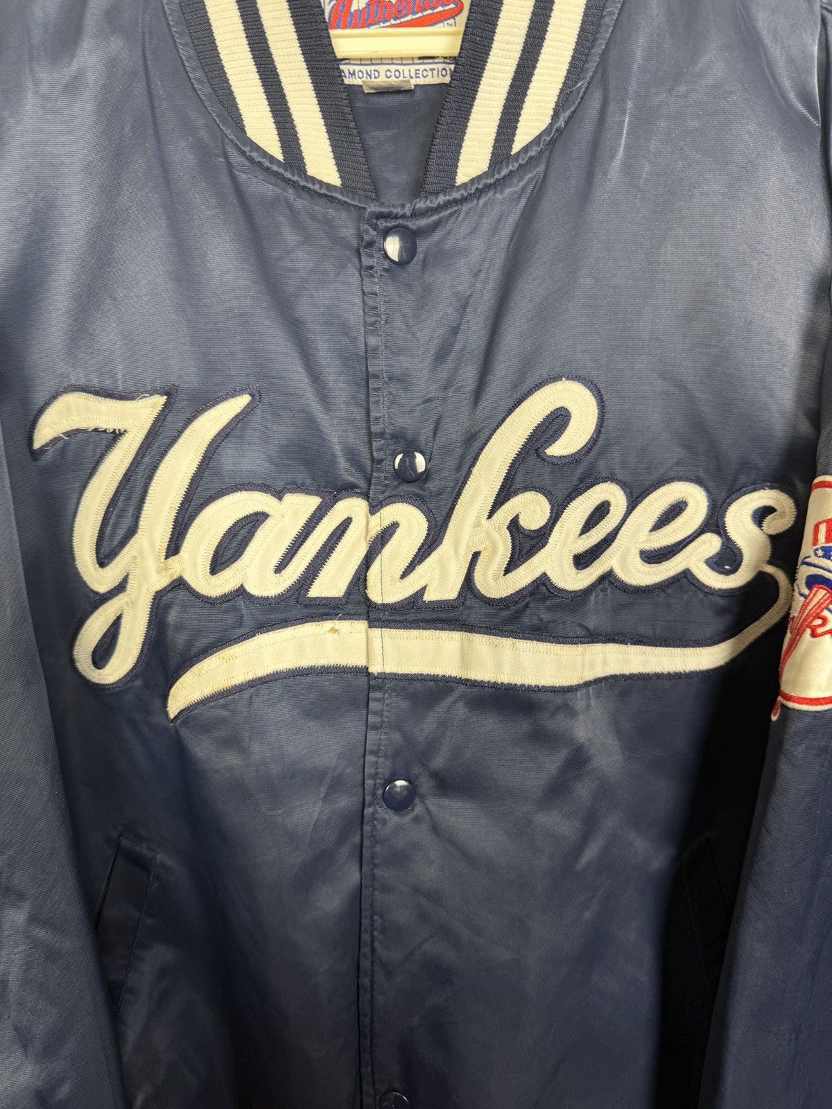New York Yankees Vintage Starter New York Yankees MLB Jacket Size US XL / EU 56 / 4 - 5 Thumbnail