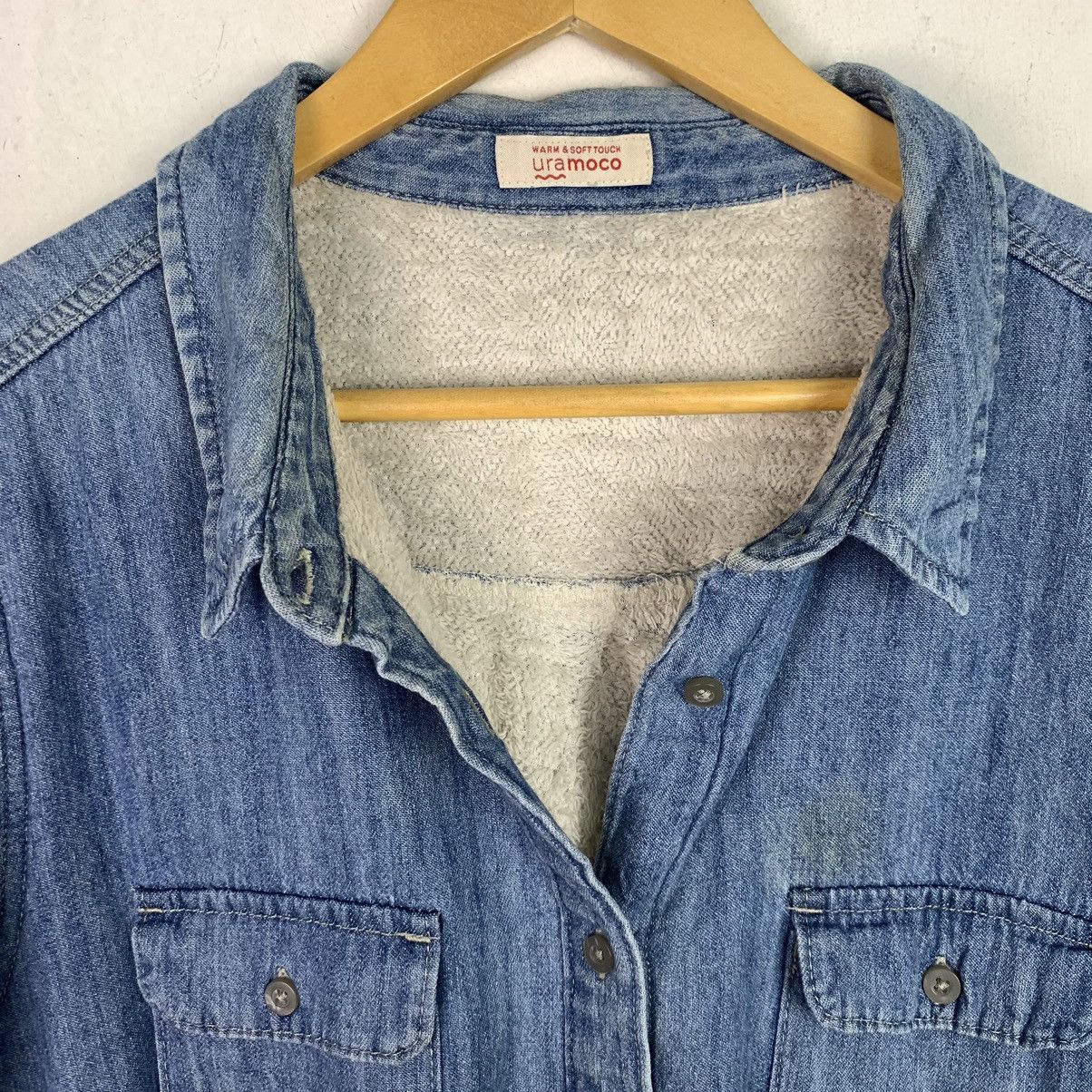 Japanese Brand Vintage Japanese brand Denim Buttop up shirt Size US XL / EU 56 / 4 - 11 Thumbnail
