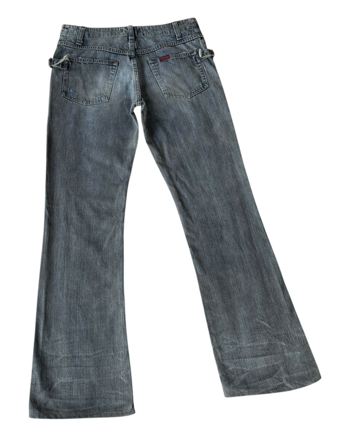 Kapital FLARE JEANS SWEET CAMEL MUD WASH BOOTCUT DENIM JEANS Size US 30 / EU 46 - 4 Thumbnail