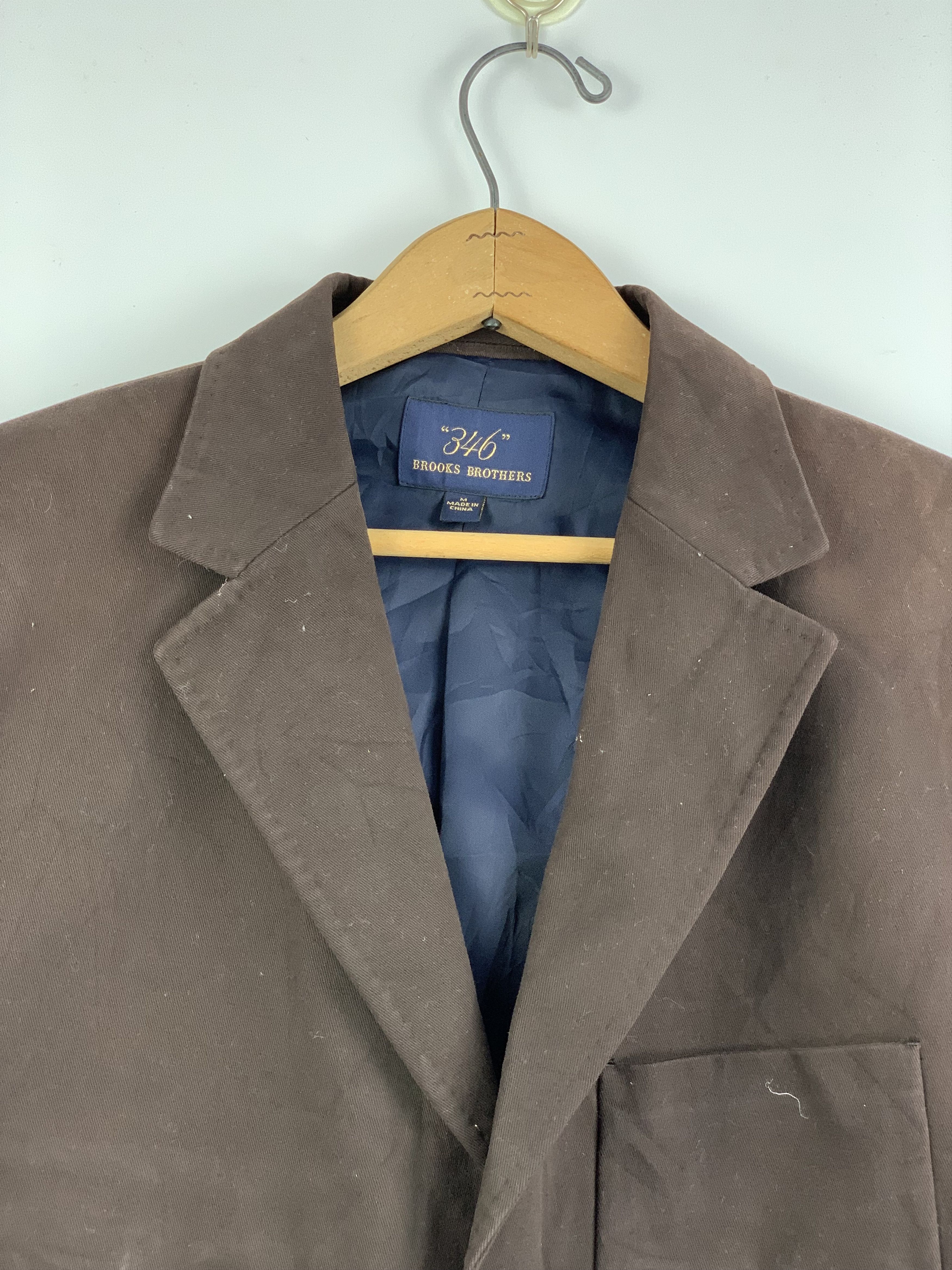 Brooks Brothers Vintage 90s Brooks Brother Blazer Wool Jacket J1650 Size US M / EU 48-50 / 2 - 10 Thumbnail