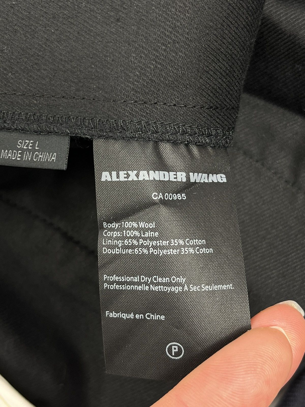 Alexander Wang TARTAN TAILORED TROUSERS Size US 34 / EU 50 - 5 Thumbnail