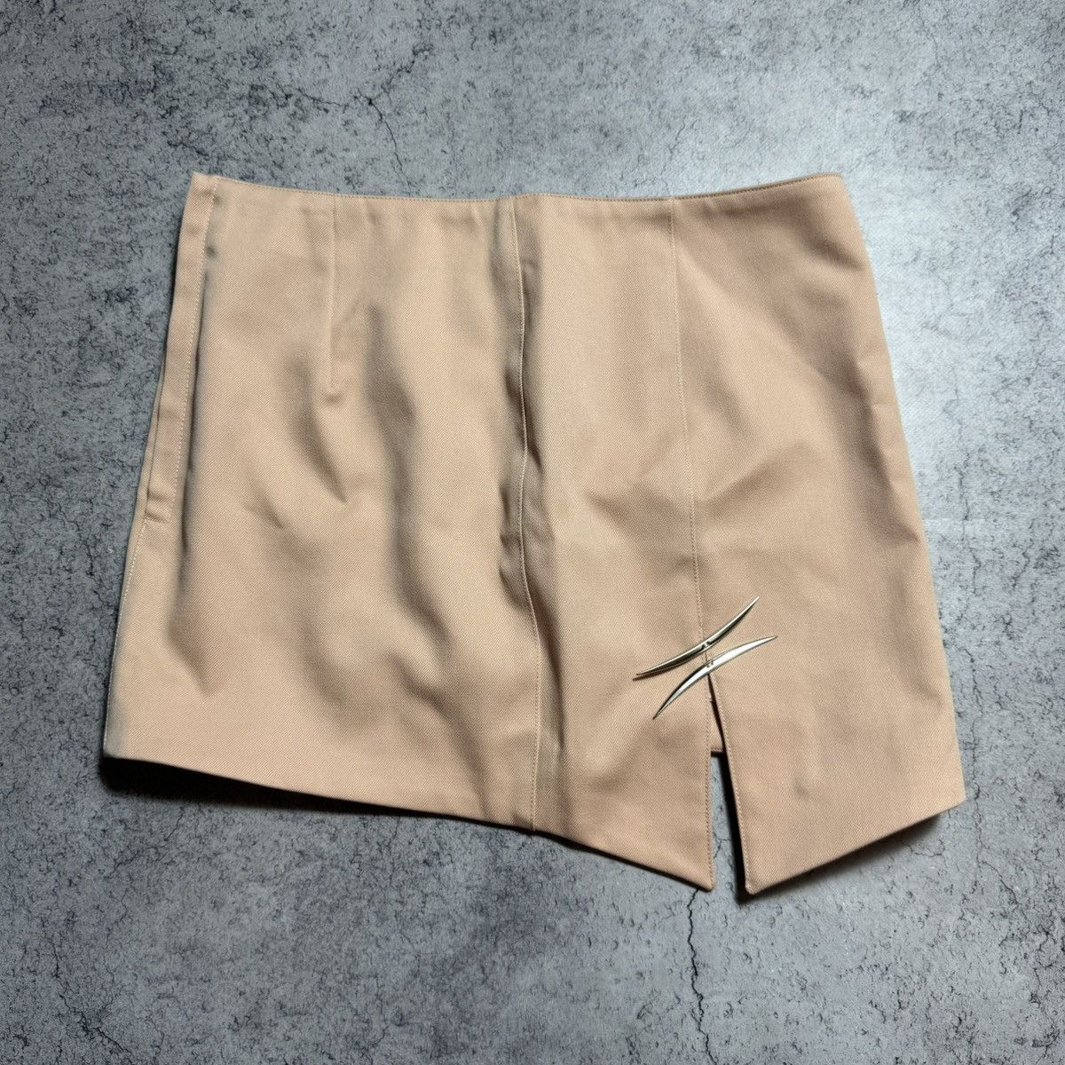 H&M × Mugler Thierry Mugler X H&M WoolSkirt Size 30" / US 8 / IT 44 - 1 Thumbnail