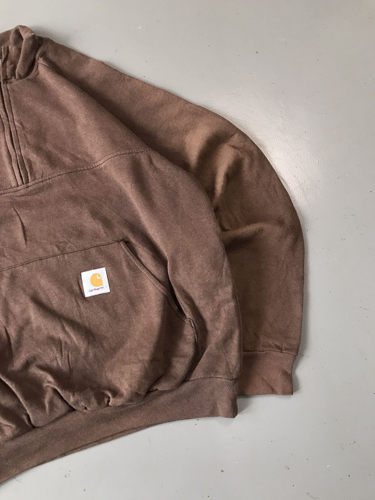 Carhartt × Vintage Vintage Carhartt K115 BRN zipper sweatshirt Size US L / EU 52-54 / 3 - 2 Thumbnail