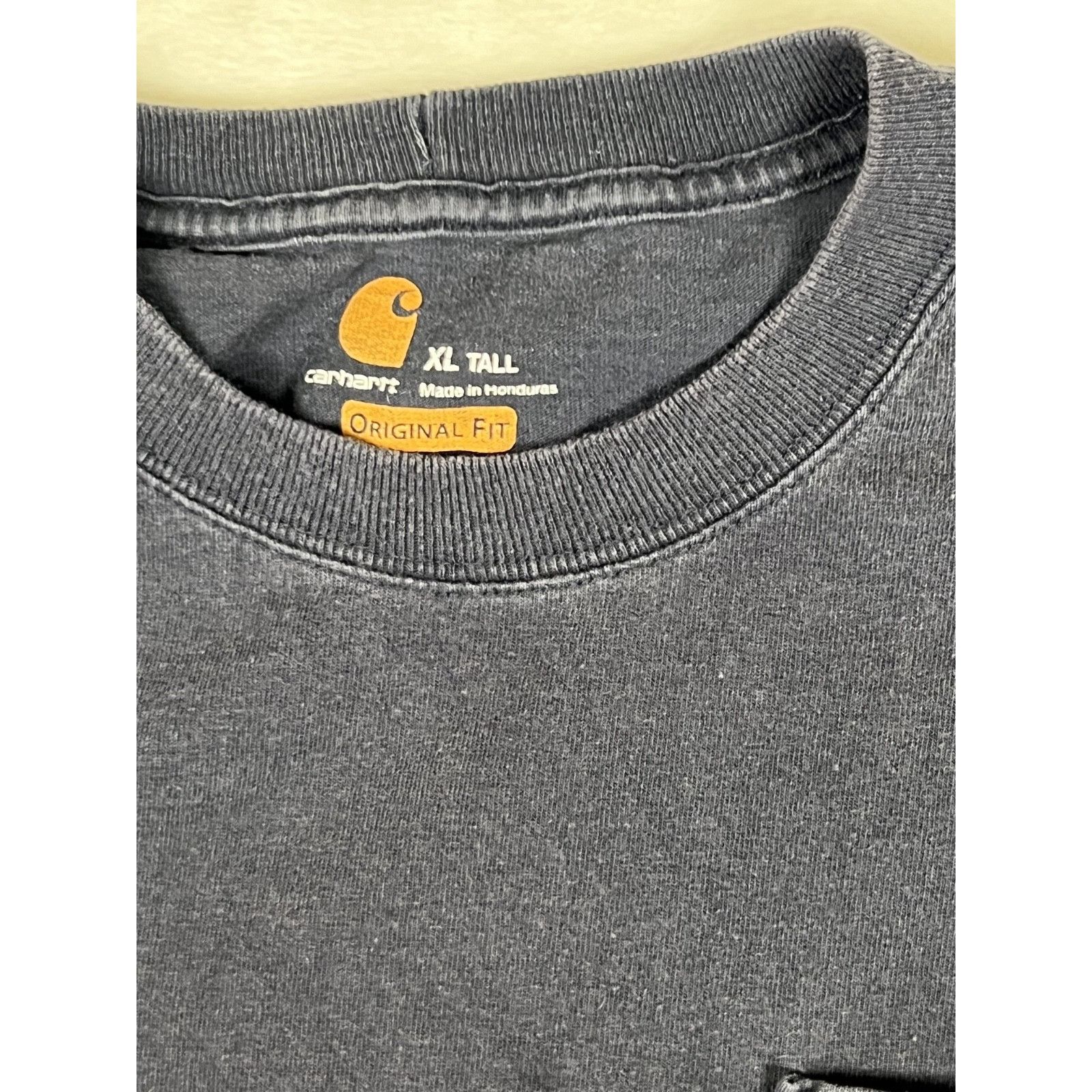Carhartt Vintage Carhartt Blue Pocket Tee T-Shirt Size XL Tall Loose Size US XL / EU 56 / 4 - 3 Thumbnail