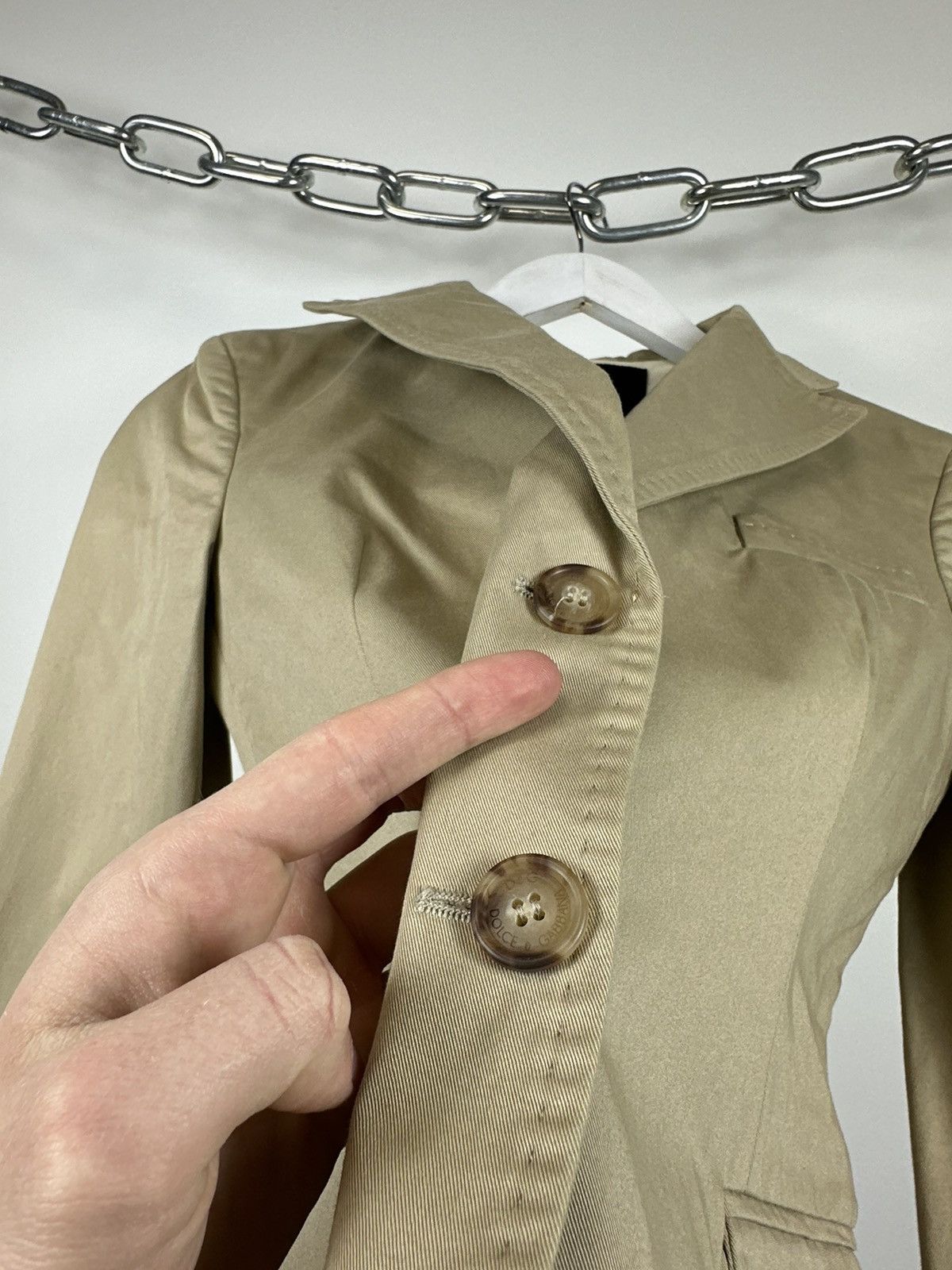 Vintage Dolce & Gabbana Rare Luxury Designer Blazer Jacket