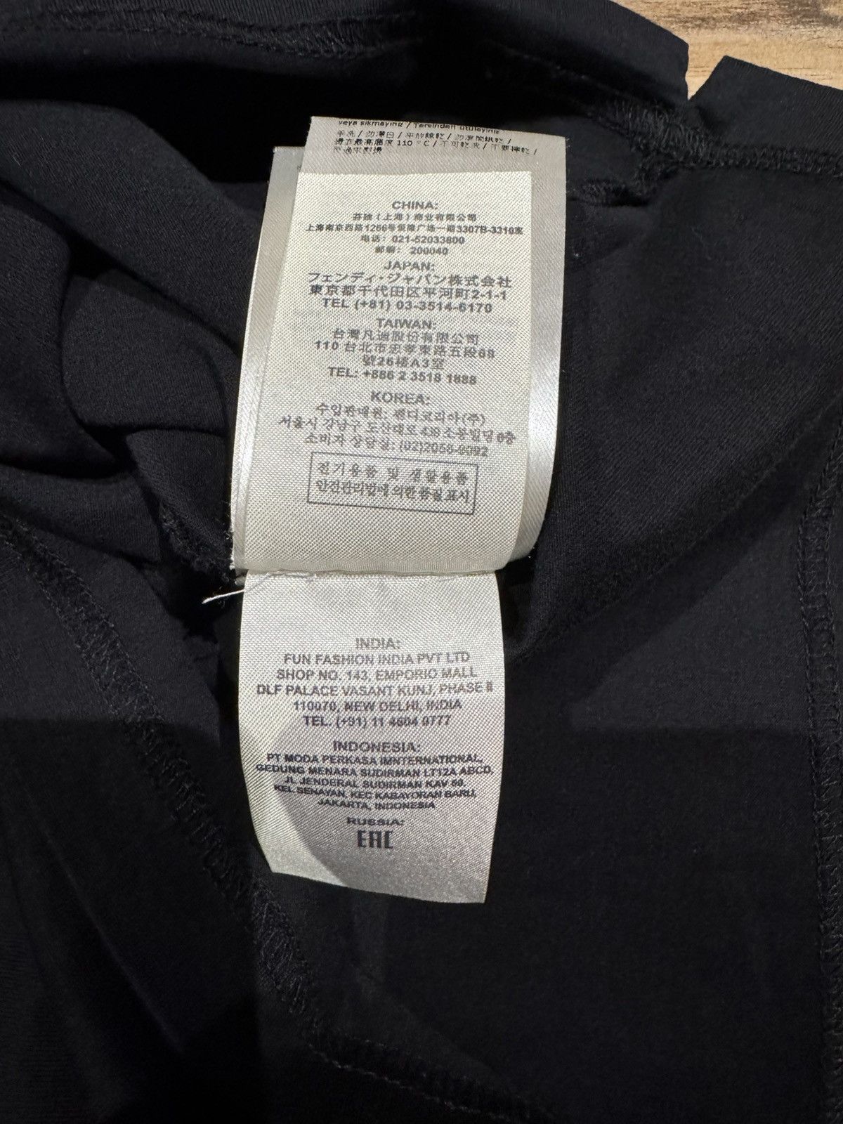 Fendi Fendi t shirt Size US XL / EU 56 / 4 - 9 Thumbnail