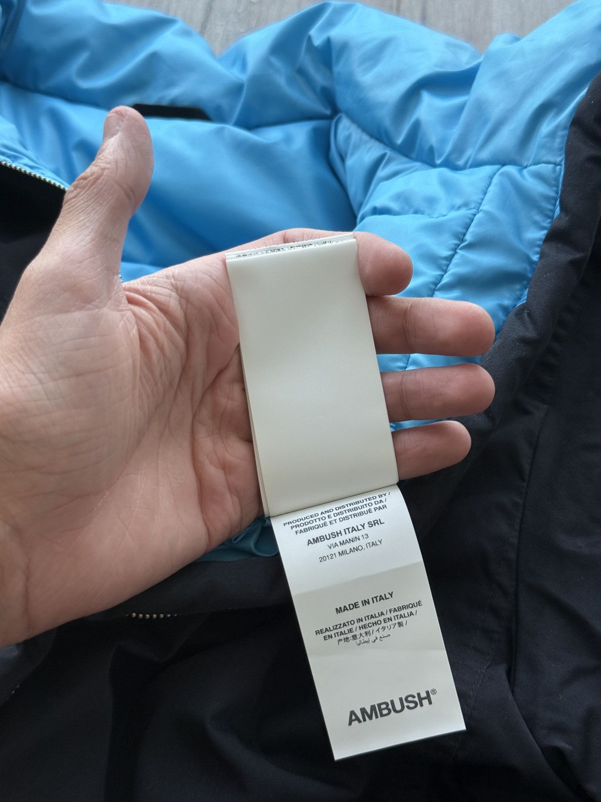 Ambush Design Autre Marque Ambush Reversible Down Puffer Jacket Blue Size US S / EU 44-46 / 1 - 13 Thumbnail