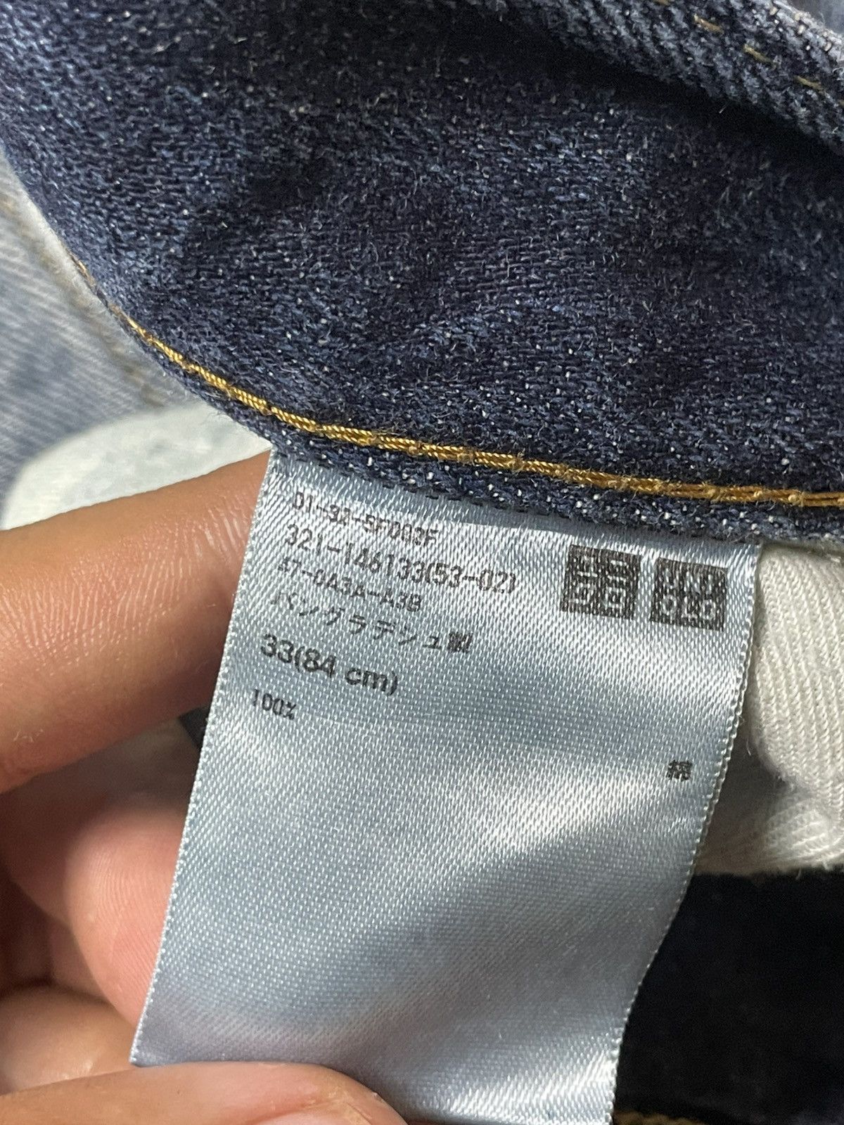 Japanese Brand × Uniqlo × Vintage UNIQLO JEANS Regular Fit Pants (111) Size US 35 - 7 Thumbnail