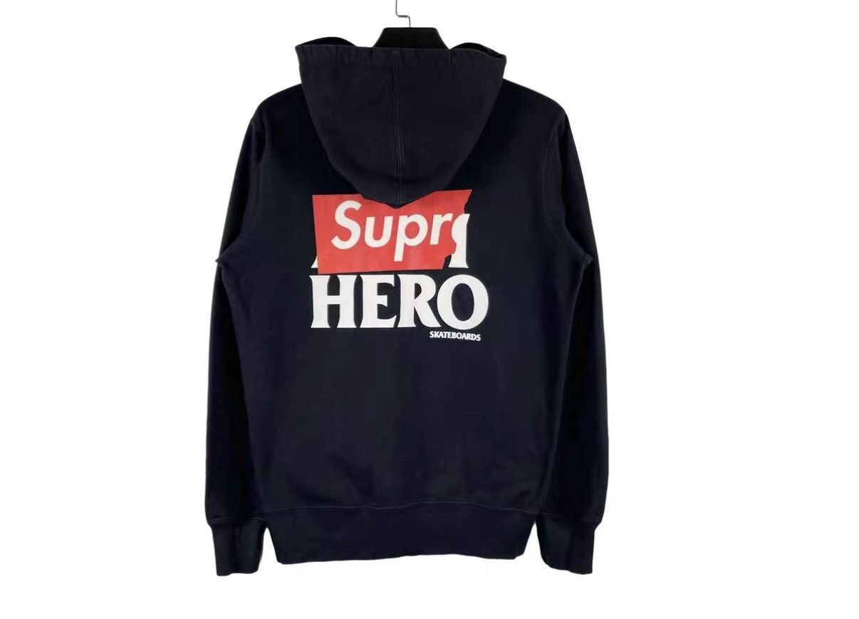 Antihero Antihero x Supreme SS14 Back Print Zip Hoodie J31 Size US M / EU 48-50 / 2 - 2 Thumbnail