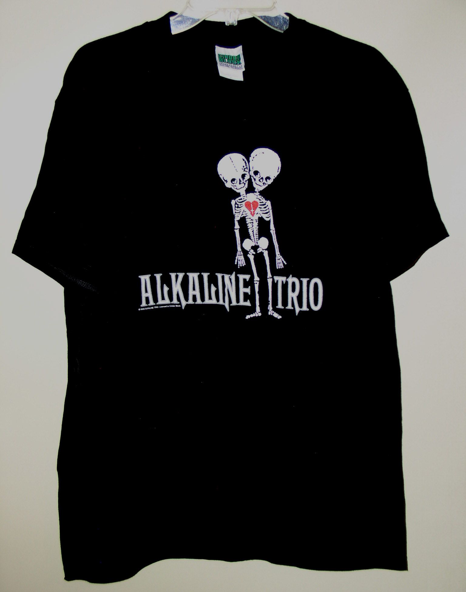Vintage Alkaline Trio Concert Tour Shirt 2002 Vintage Cinder Block Size US L / EU 52-54 / 3 - 1 Thumbnail