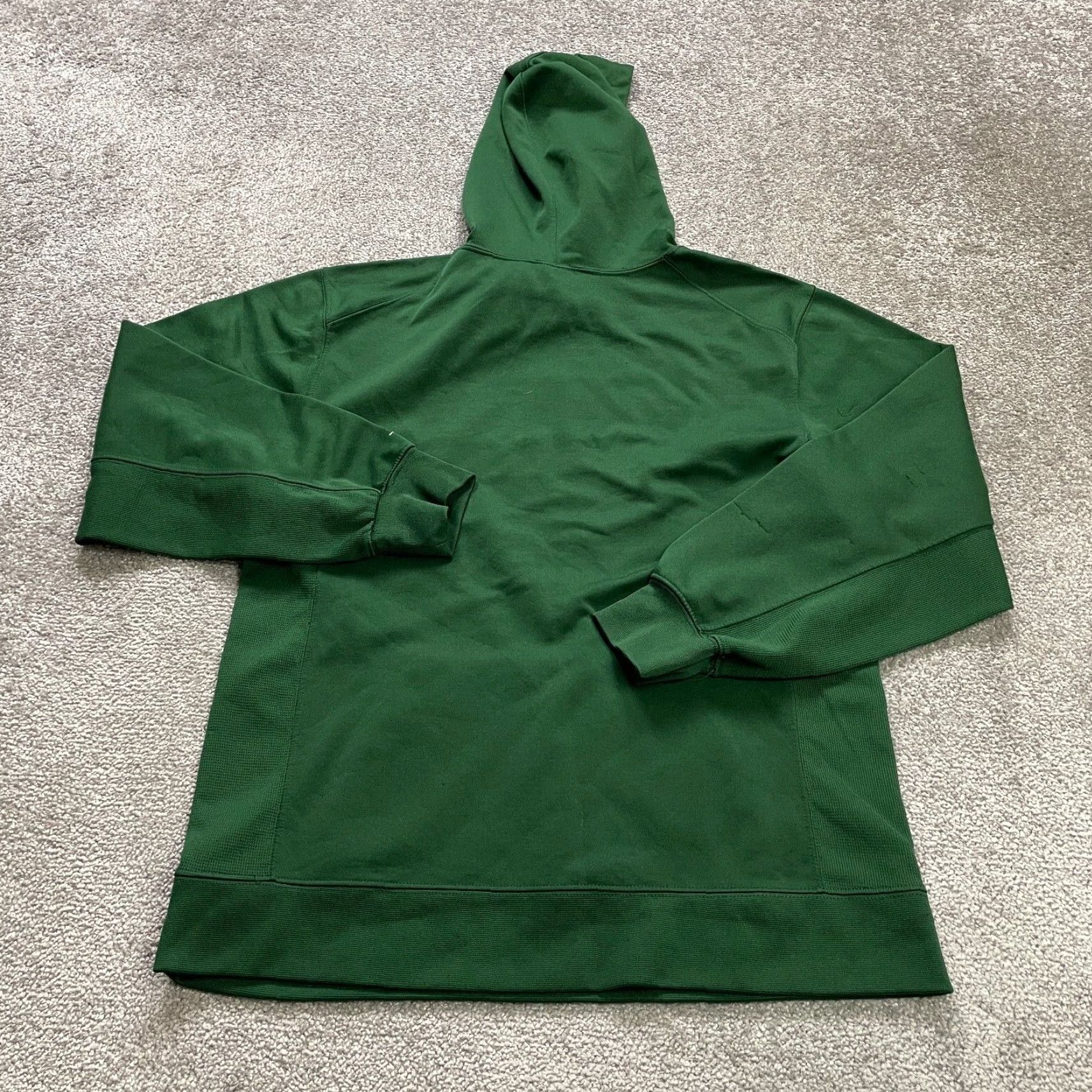 Vintage Badger Hoodie Pullover Sweatshirt Mens Medium Green Graphic Warriors Baseball Size US M / EU 48-50 / 2 - 2 Thumbnail