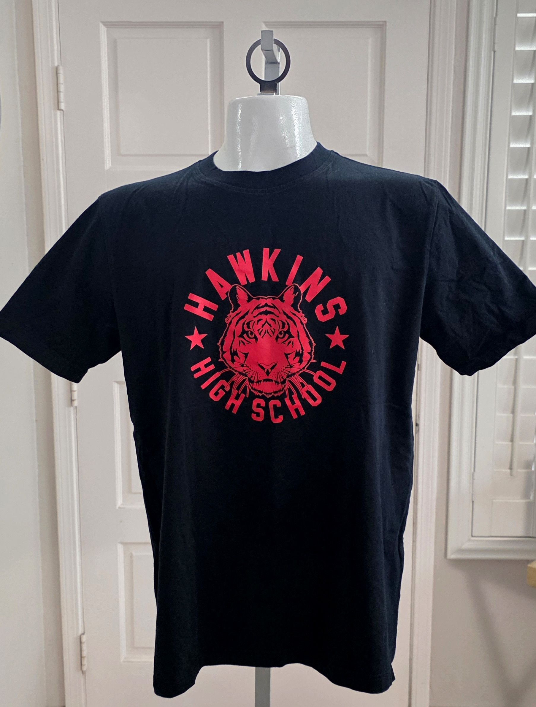 Nike The Nike X Stranger Things Hawkins High School Black Red Tee Size US L / EU 52-54 / 3 - 1 Thumbnail