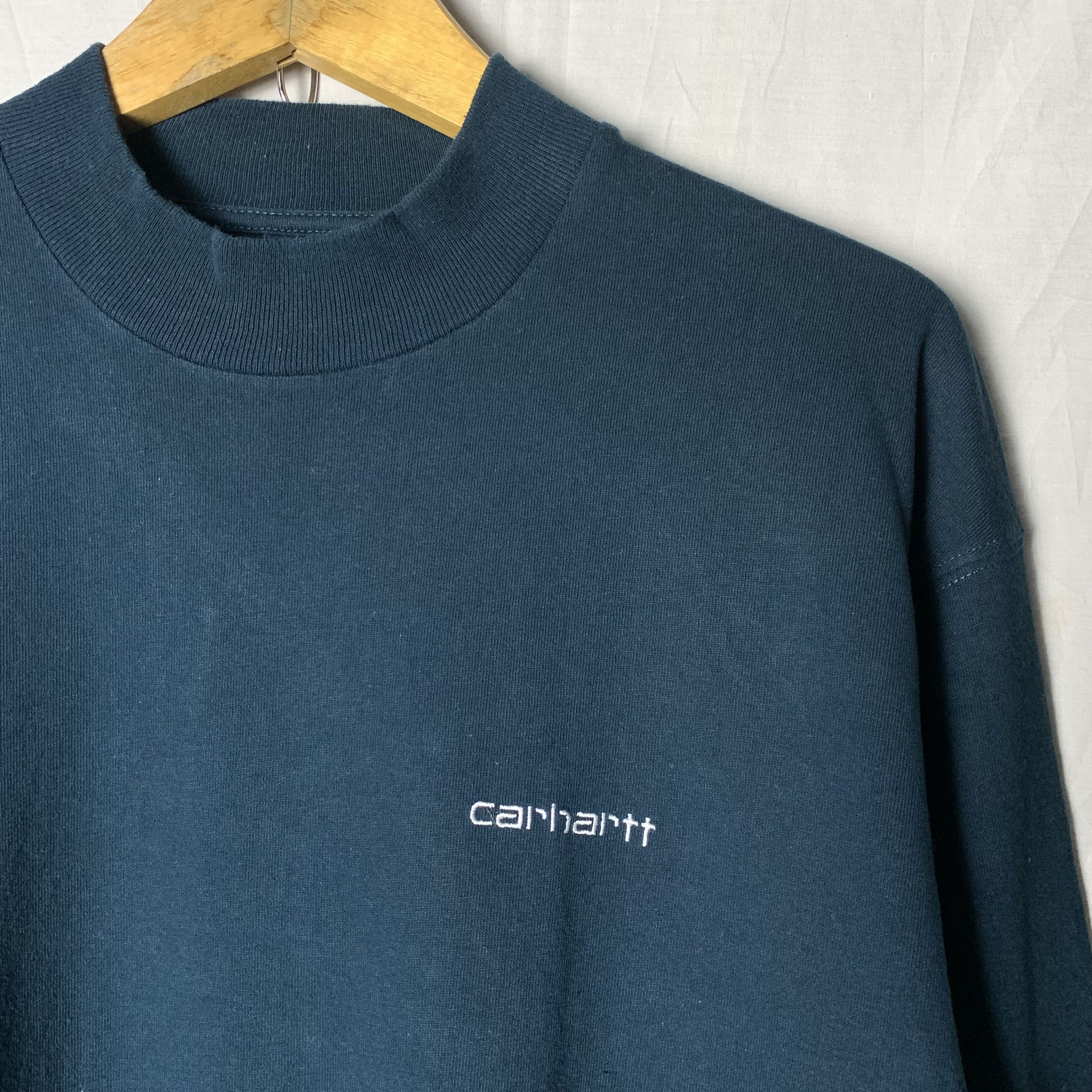 Carhartt Carhartt Mockneck Script Embroidery L/S Tshirt Size US M / EU 48-50 / 2 - 2 Thumbnail