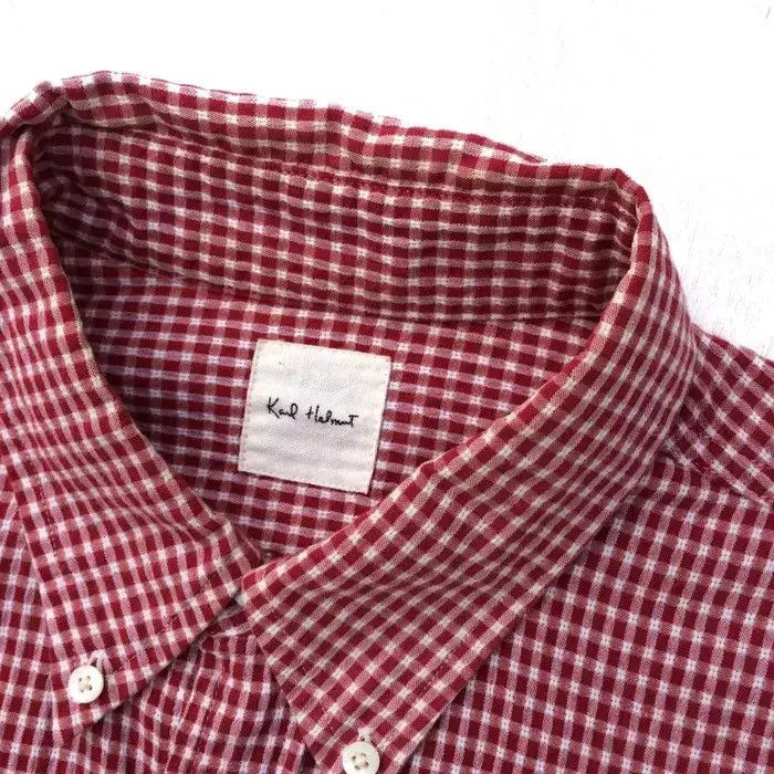 Karl Helmut Karl Helmut Checked Plaid Tartan Oversized shirt button up Size US XL / EU 56 / 4 - 3 Thumbnail