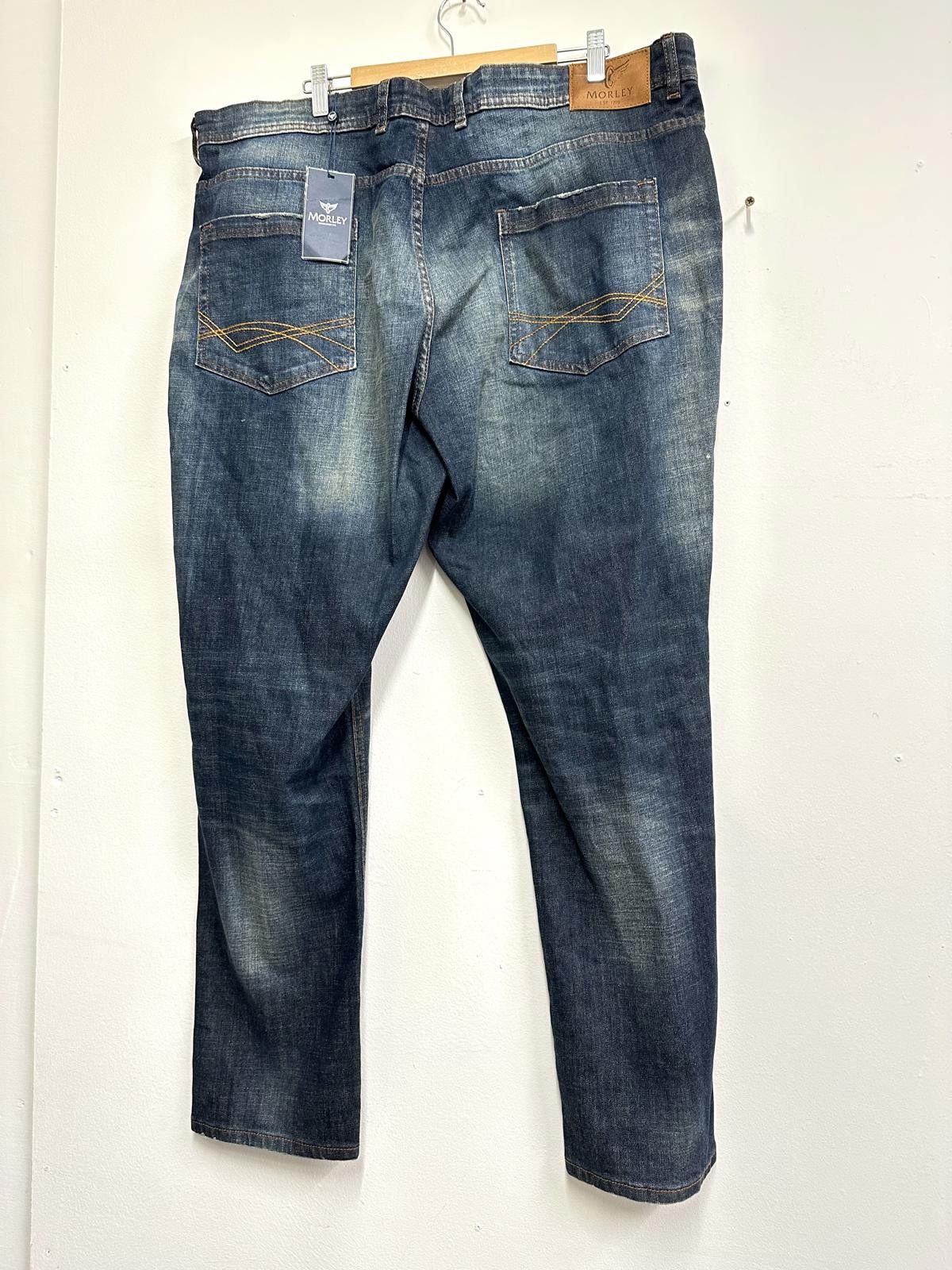 Bob Marley Men's Morley Denim Jeans Size 42R Size US 32 / EU 48 - 4 Thumbnail