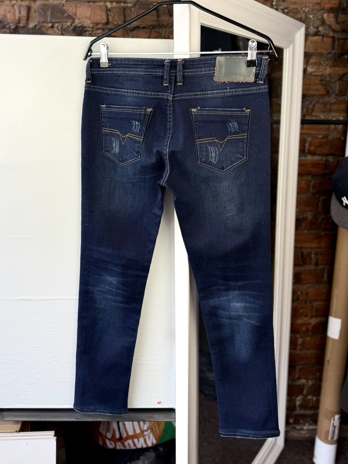 Diesel Women’s Diesel Matic Jeans Stretch Dark Blue Size 32" / US 10 / IT 46 - 2 Thumbnail