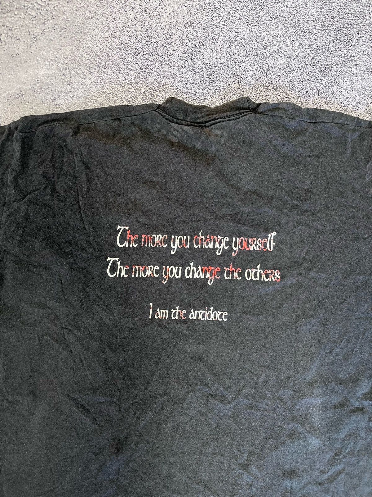 Band Tees Project Pitchfork T Shirt Band Tee Vintage Single Stitch XL Size US XL / EU 56 / 4 - 9 Thumbnail