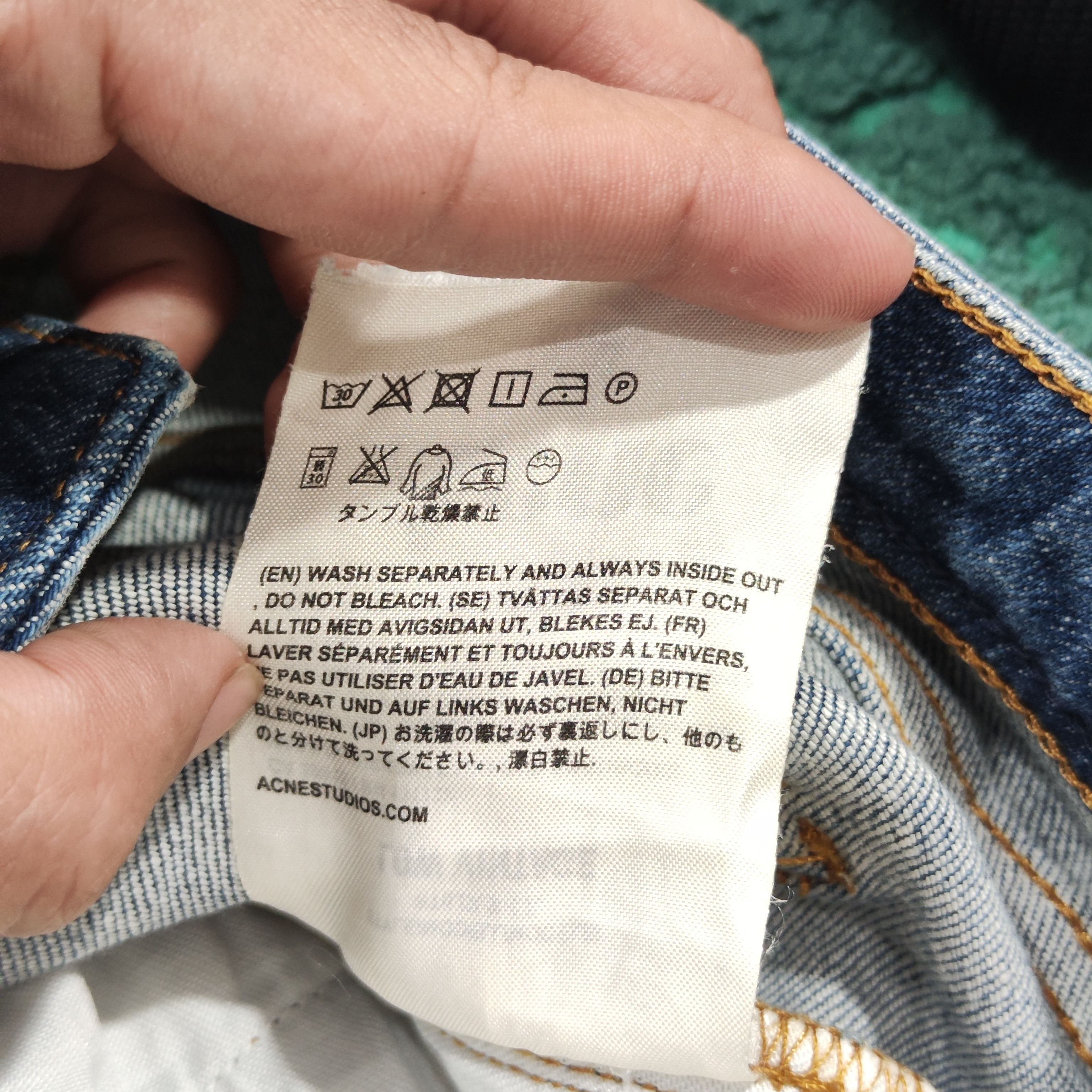 Acne Studios Acne studio Jeans W26 Women's Slim Fit Whisper Size 26" / US 2 / IT 38 - 4 Thumbnail