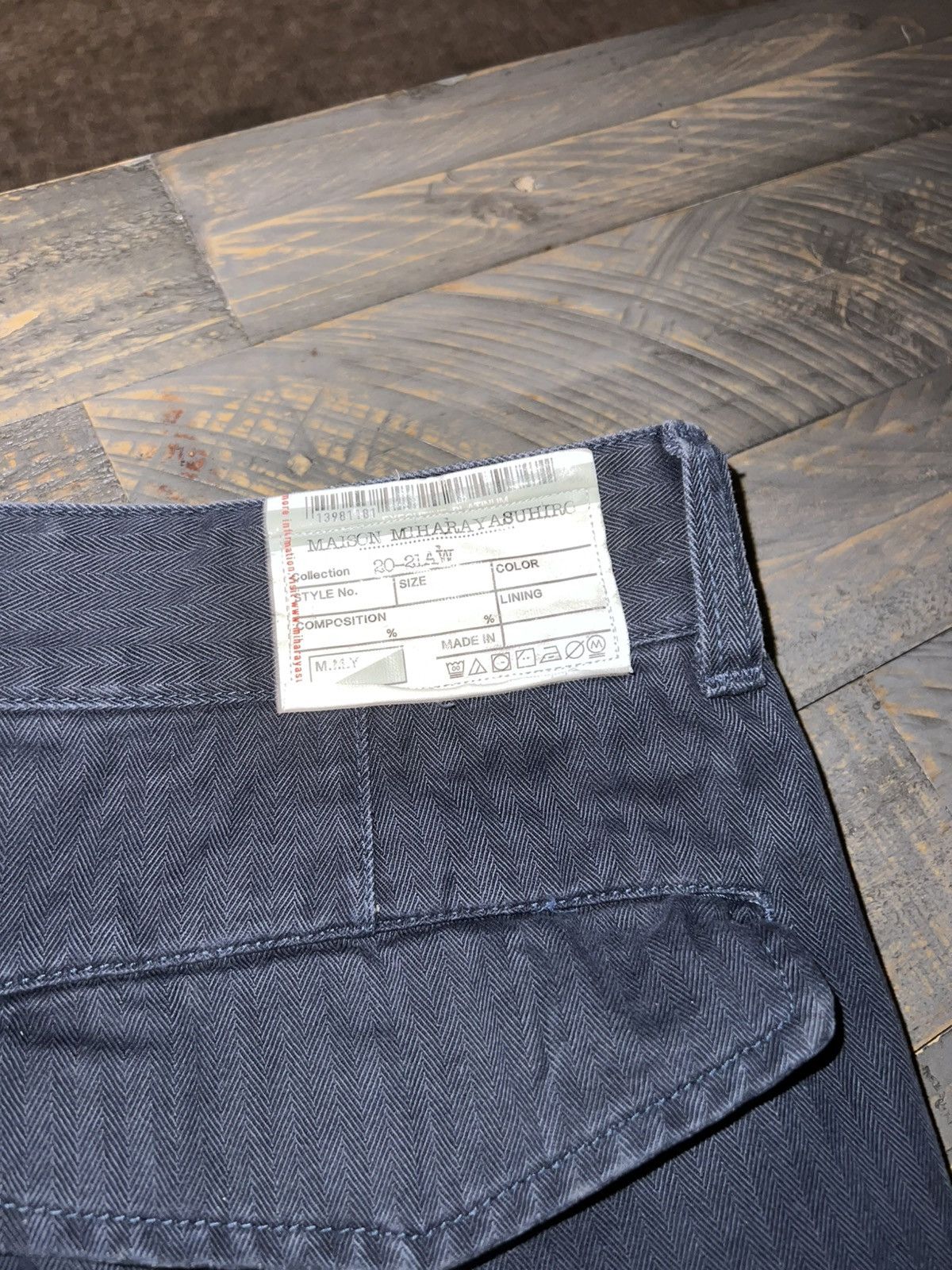 Maison MIHARA YASUHIRO MAISON Mihara double layer cargo pants Size US 34 / EU 50 - 6 Thumbnail