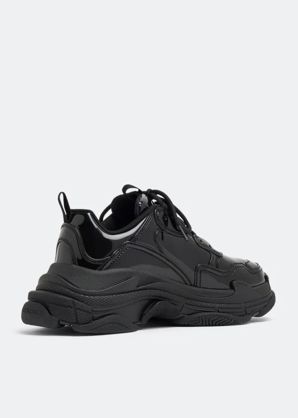 Balenciaga o1s1rm0924 Triple S Sneakers in Black Size US 14 / EU 47 - 4 Thumbnail