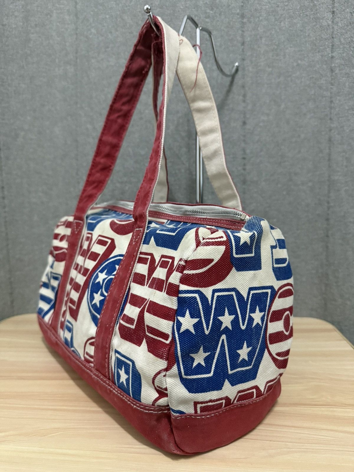 Hysteric Glamour 90s Hysteric Glamour Sound System American flag Duffle Bag Size ONE SIZE - 6 Thumbnail