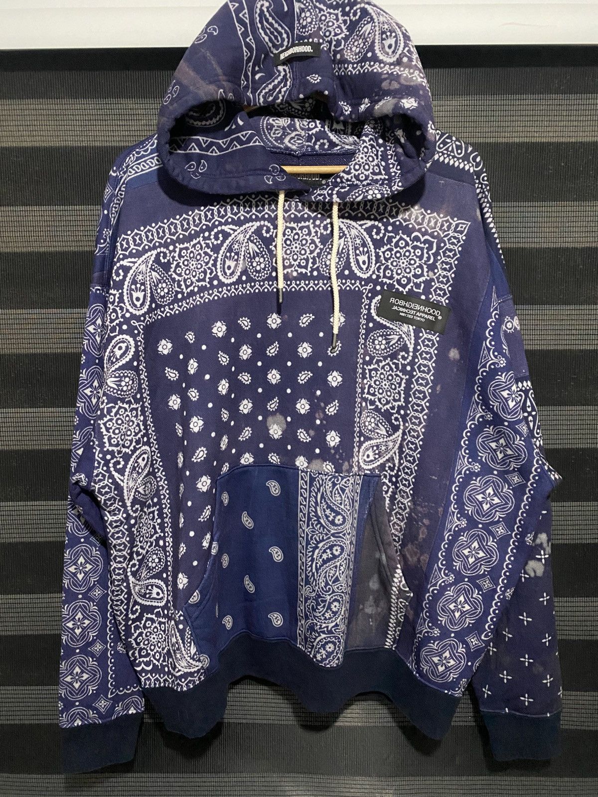 Japanese Brand × Neighborhood Neighborhood - bandana paisley hoodie Size US L / EU 52-54 / 3 - 1 Thumbnail