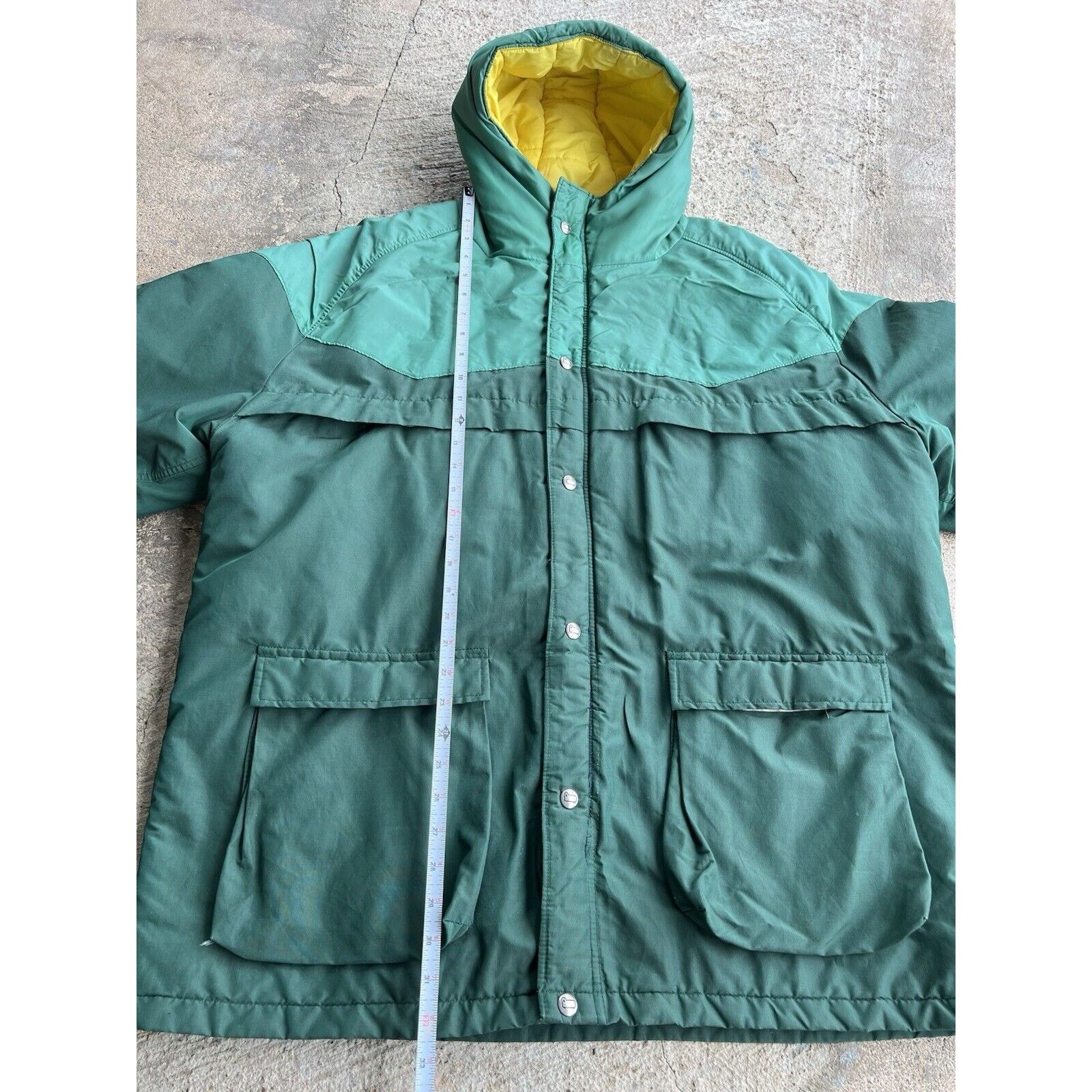 Woolrich Woolen Mills Vintage Woolrich Parka Green Heavy Green Jacket XL Used Size US XL / EU 56 / 4 - 22 Thumbnail