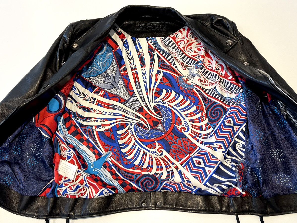 Chrome Hearts Chrome Hearts Leather Biker Jacket JJ Dean Size US L / EU 52-54 / 3 - 3 Thumbnail