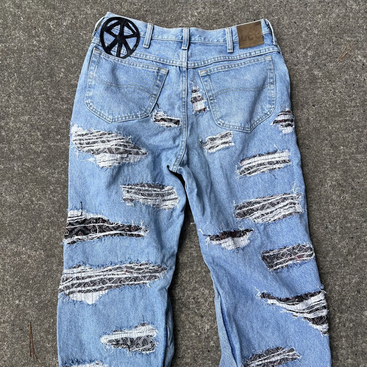 Other Distressed and Repaired baby blugrey Size US 34 / EU 50 - 6 Thumbnail