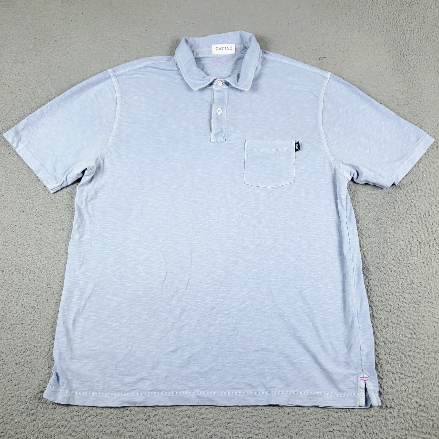 Vineyard Vines VINTAGE? No—Vineyard Vines Polo Shirt Mens Large Blue Whale Casual Short Sleeve Shirt L Blue Logo Preppy Classic Mens Polo Size US L / EU 52-54 / 3 - 2 Thumbnail