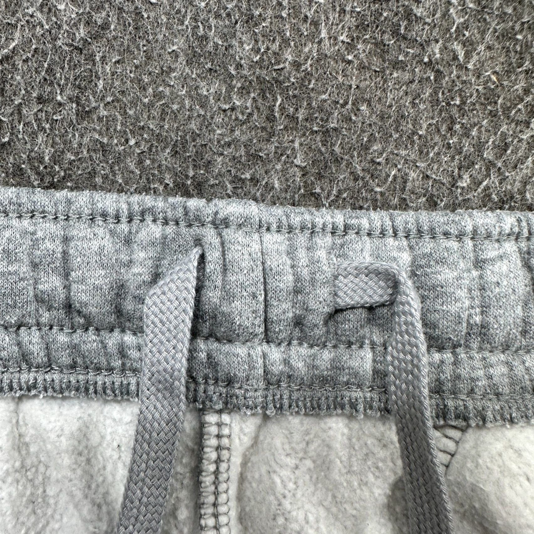 Nike Nike Mens Pants Jogger Tapered Heather Grey Club Fleece Drawstring Pockets Regular Size M Size US 31 - 5 Thumbnail