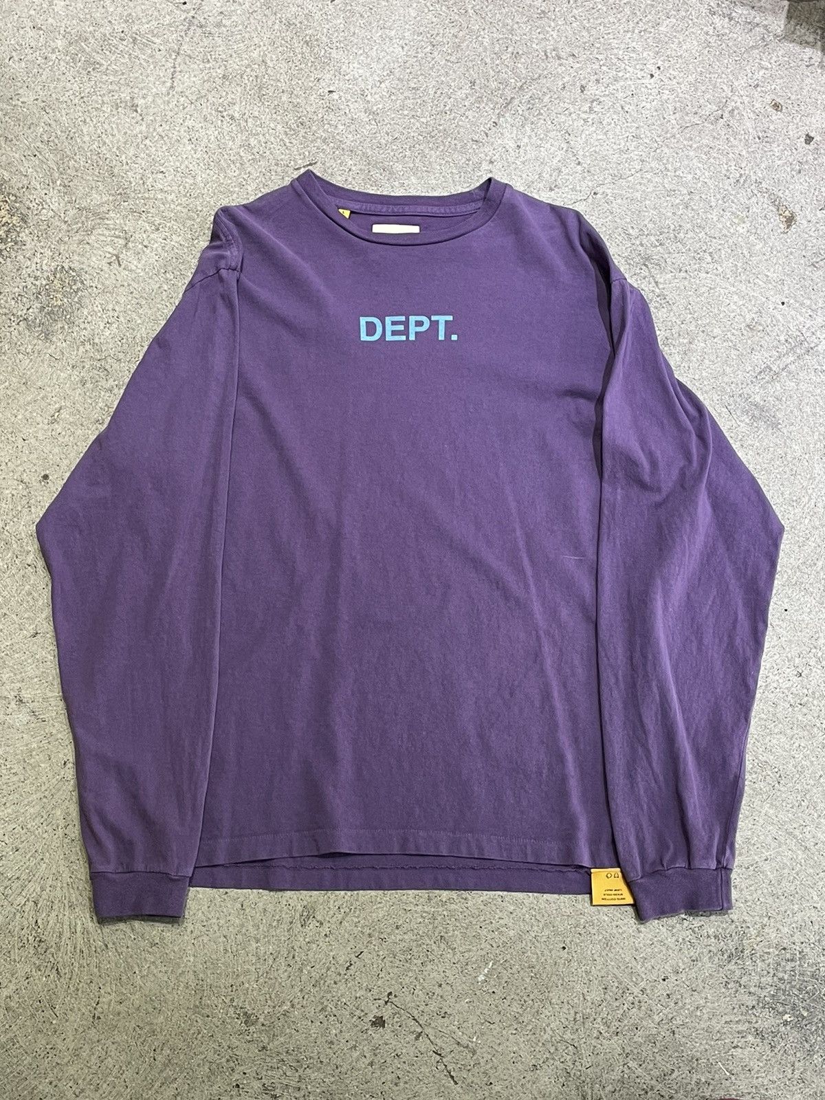 Gallery Dept. Gallery Dept. DEPT L/S Tee Purple Size US L / EU 52-54 / 3 - 2 Thumbnail