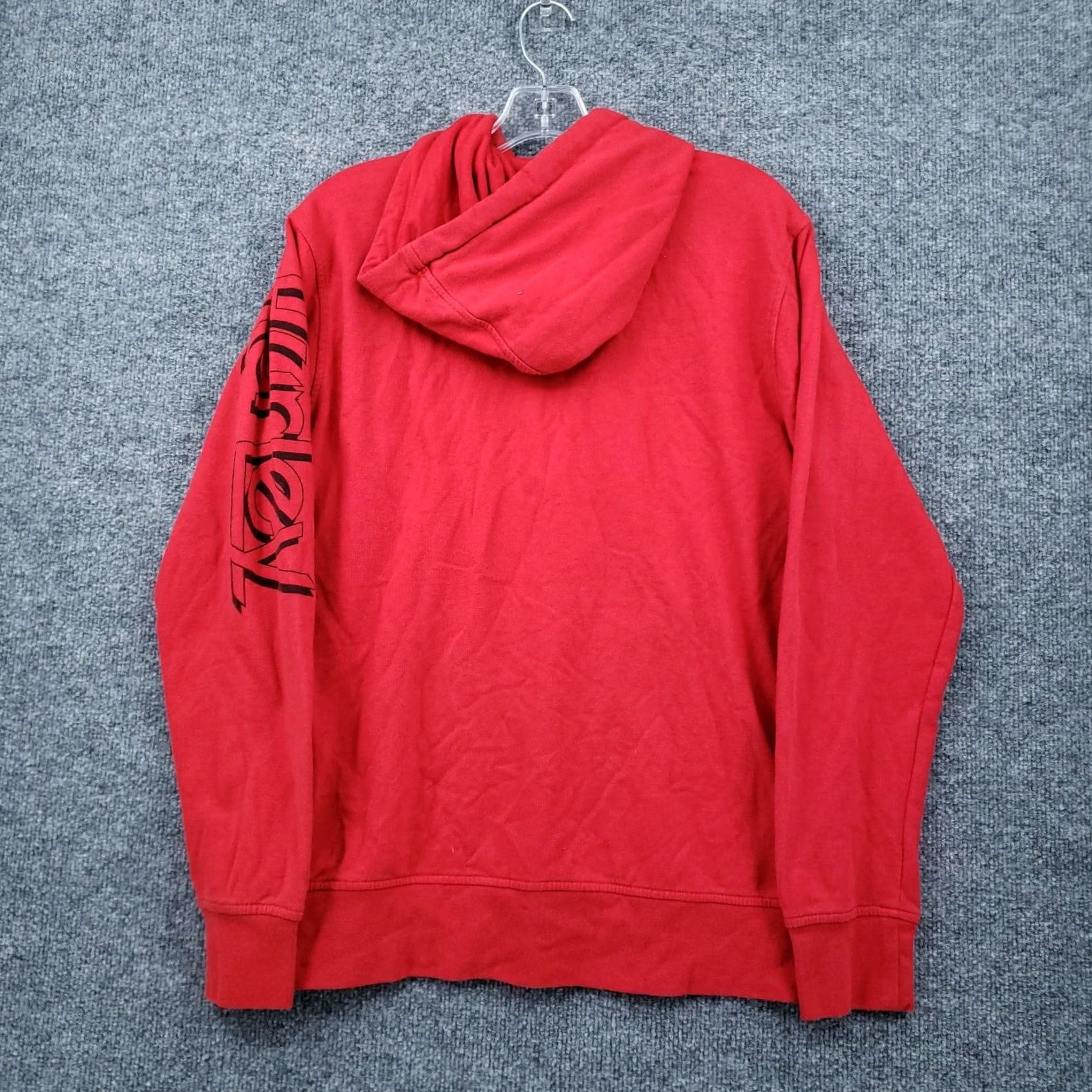 Hurley Hurley Hoodie Mens S Red Pullover Long Sleeves Hooded Surfing Size US S / EU 44-46 / 1 - 2 Thumbnail