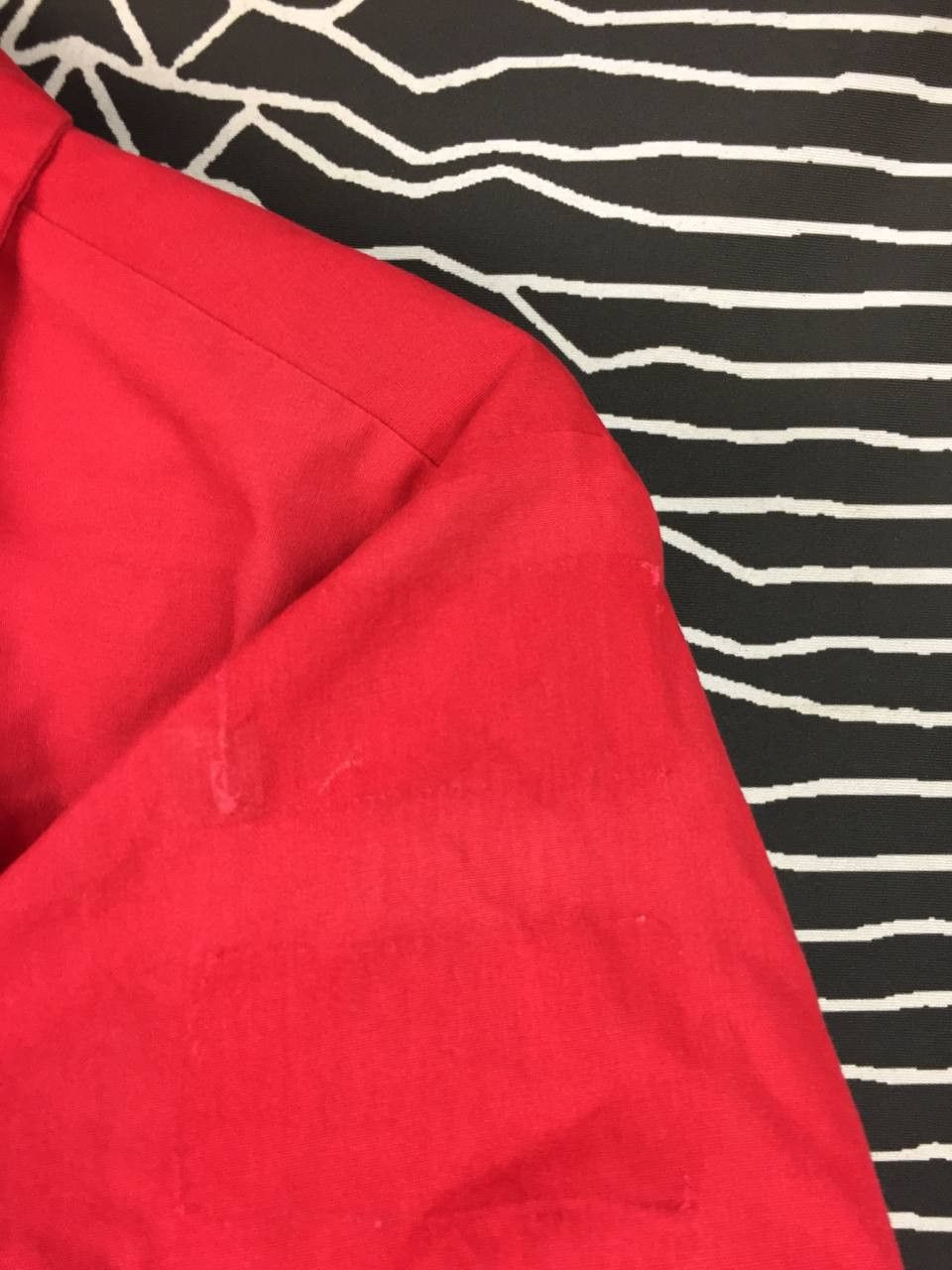 Vintage Vtg WearGuard Made in Usa Red Industrial Work Shirt Size US L / EU 52-54 / 3 - 13 Thumbnail