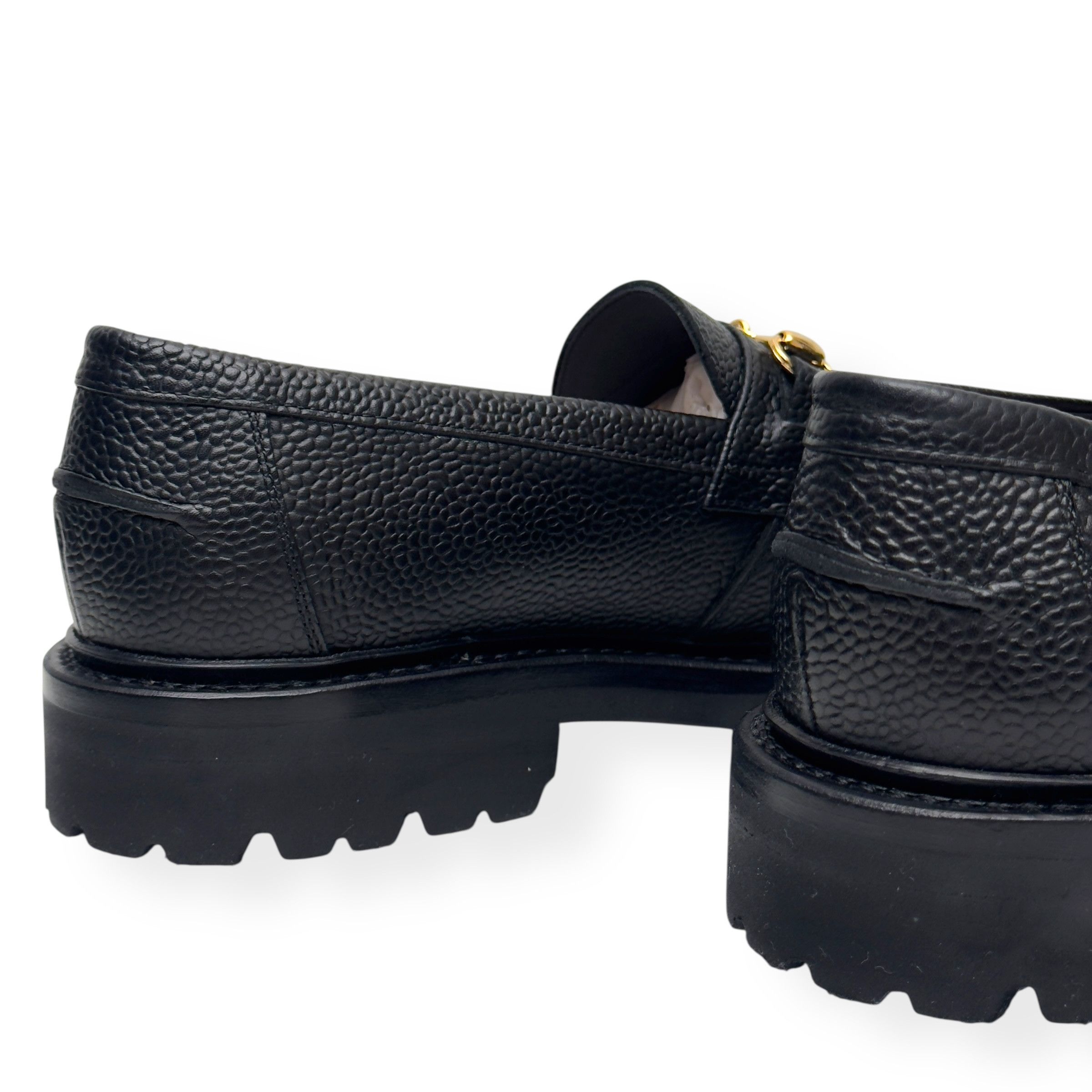 Blackstock & Weber BLACKSTOCK & WEBER THE MASON HORSE BIT LOAFER ONYX US6 / UK5 Size US 6 / EU 39 - 9 Thumbnail
