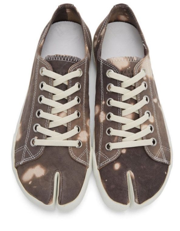 Maison Margiela Maison Margiela 20SS Tabi Tie Dye Pattern Low-cut Sneakers Size US 8 / EU 41 - 7 Thumbnail