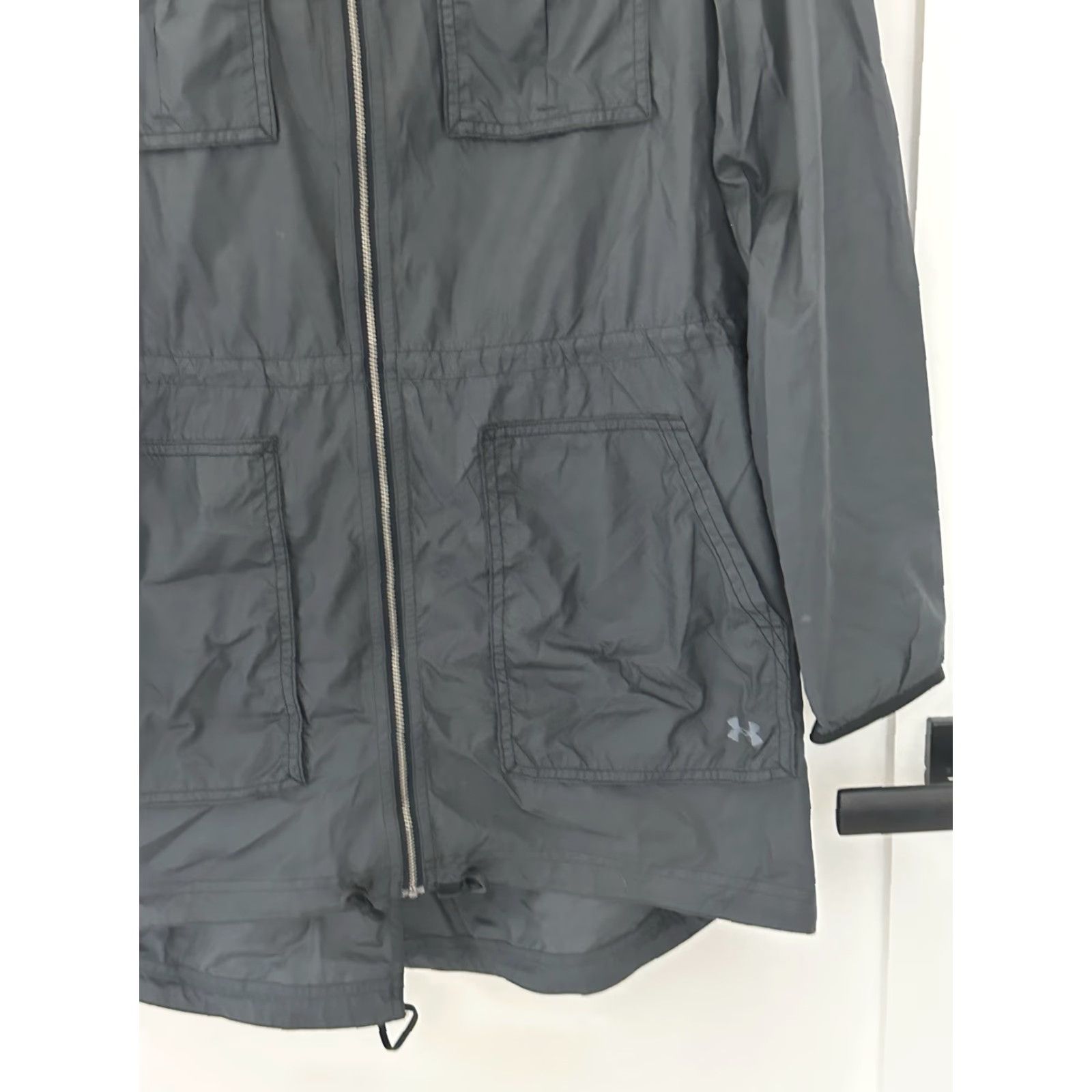 Under Armour Under Armour Women Impasse Trail Long Jacket Windbreaker Size M Size M / US 6-8 / IT 42-44 - 3 Thumbnail