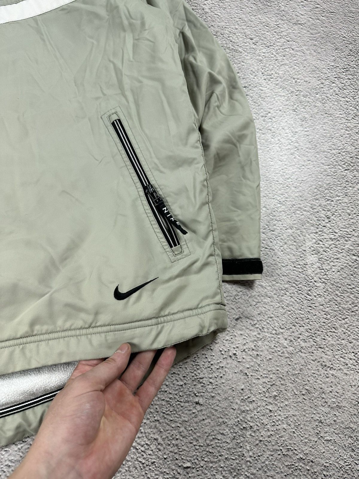 Nike VTG Retro Nike Fleece Lined Jacket Gorpcore Style Y2K Size US XL / EU 56 / 4 - 8 Thumbnail