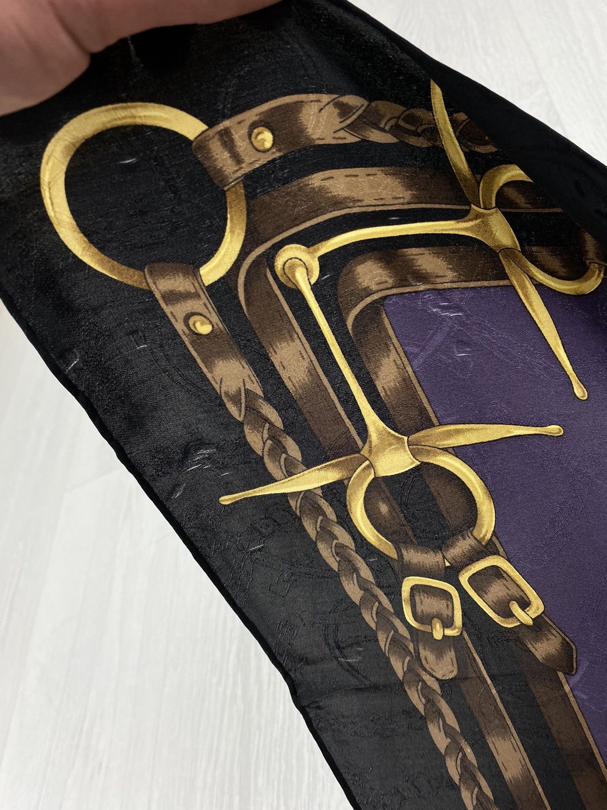 Ralph Lauren Vintage Ralph Lauren Silk Scarf like Versace Burberry Size ONE SIZE - 9 Thumbnail