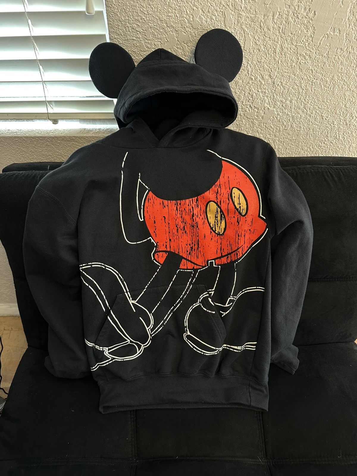 Disney Mickey Mouse ears hoodie Size US S / EU 44-46 / 1 - 1 Thumbnail
