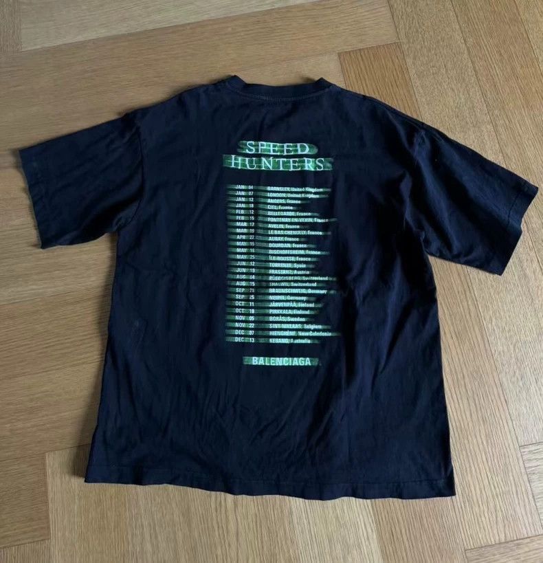 Balenciaga Balenciaga Speed Hunters Green Short Sleeve Tee-2505 Size US S / EU 44-46 / 1 - 2 Thumbnail