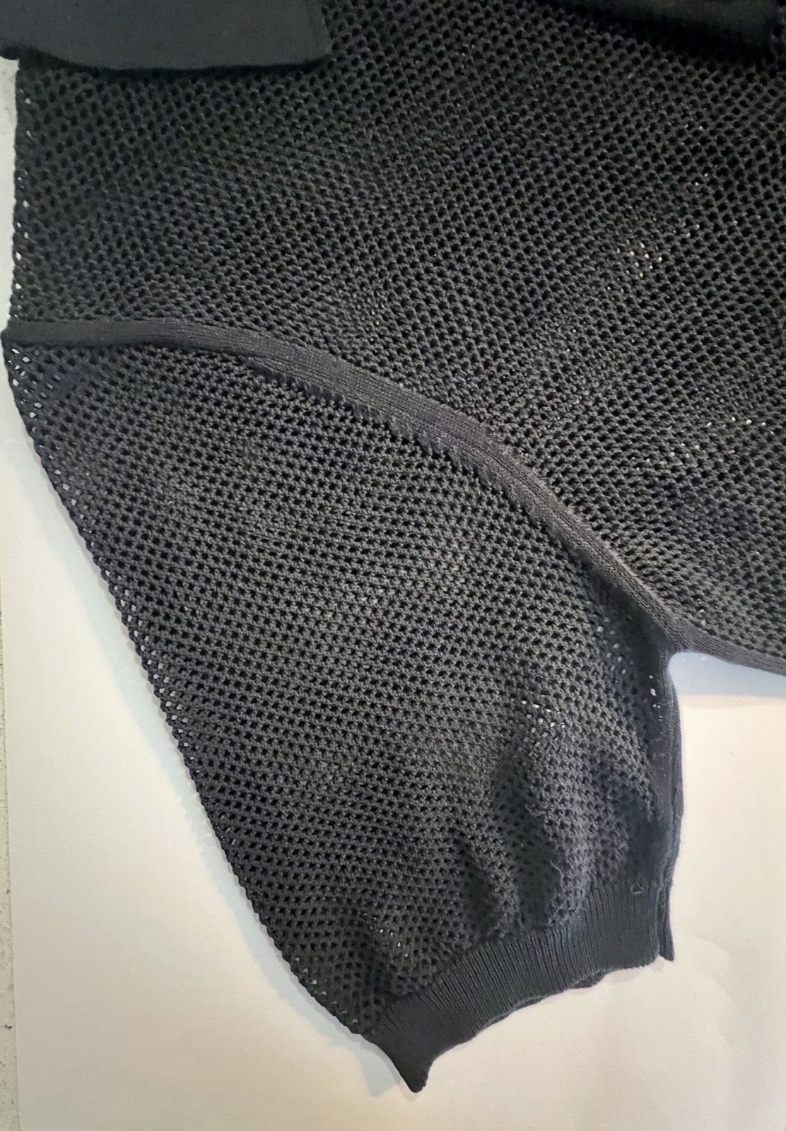 Dries Van Noten Dries Men’s Mesh polo S/S 12 Size US M / EU 48-50 / 2 - 3 Thumbnail