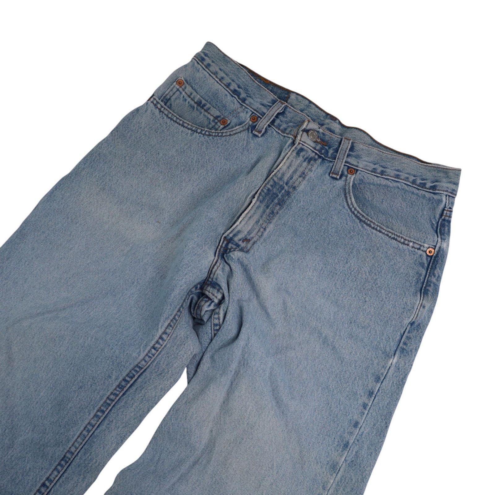 Levi's × Vintage Vintage Levis 550 USA Made Loose Fit Denim Jeans Size US 34 / EU 50 - 2 Thumbnail