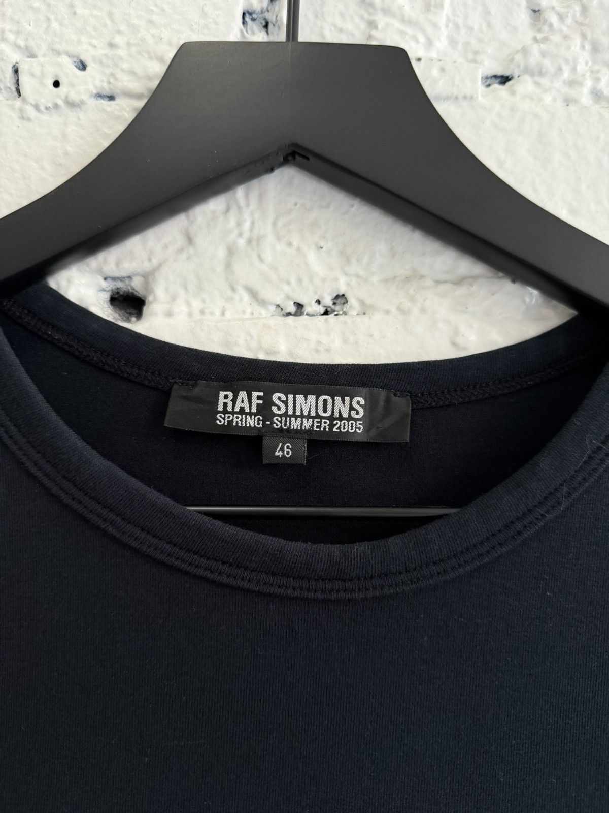 Raf Simons S/S 2005 RAF SIMONS ‘HISTORY OF MY WORLD’ TANK TOP Size US S / EU 44-46 / 1 - 4 Thumbnail