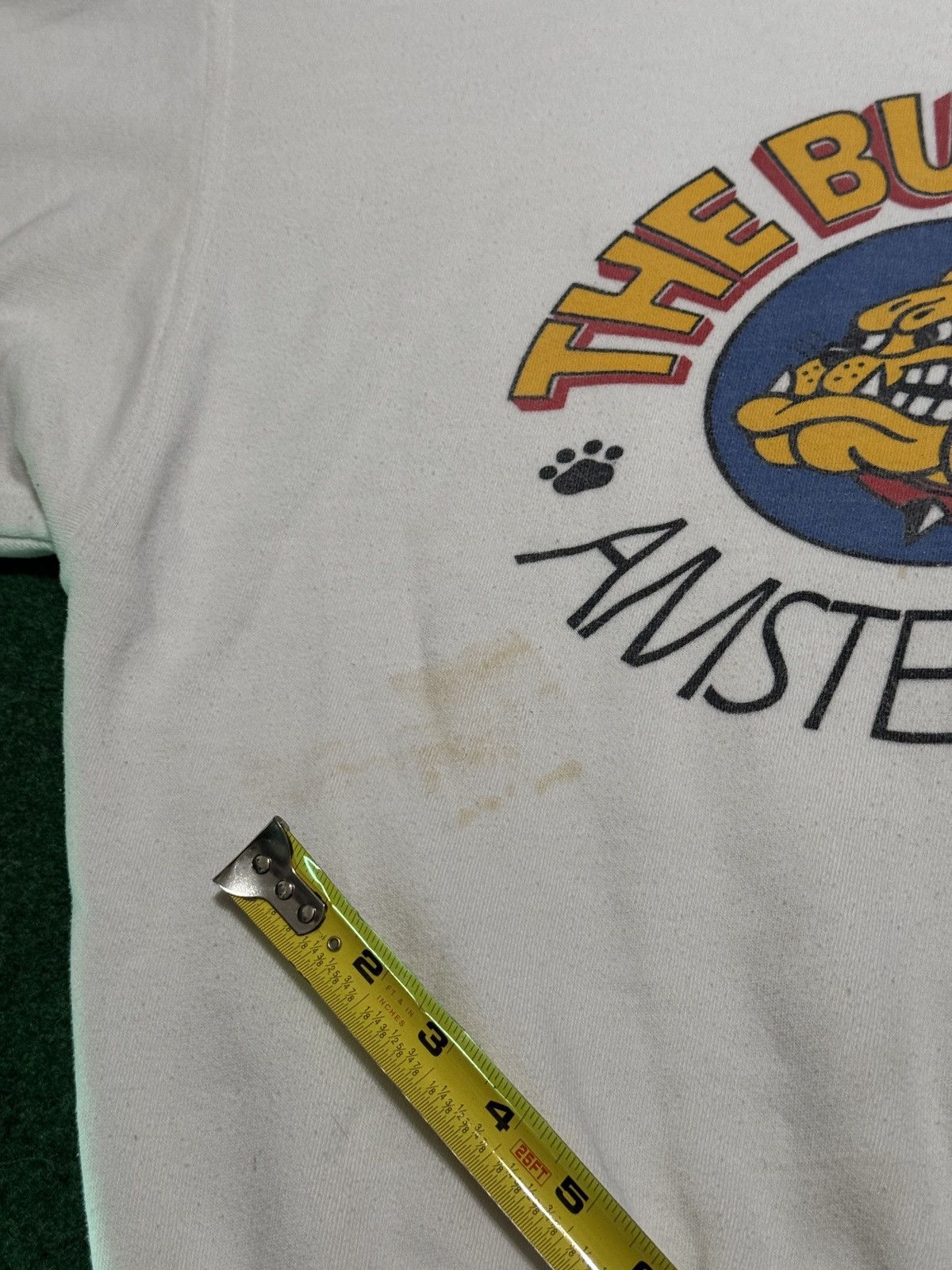 Vintage The Bulldog Amsterdam 70s 80s Red Light Cannabis Sweatshirt Size US S / EU 44-46 / 1 - 7 Thumbnail