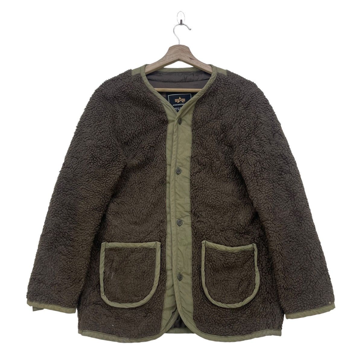 Alpha Industries × Vintage Alpha Industries Inner Deeppile Jacket Size US M / EU 48-50 / 2 - 1 Thumbnail