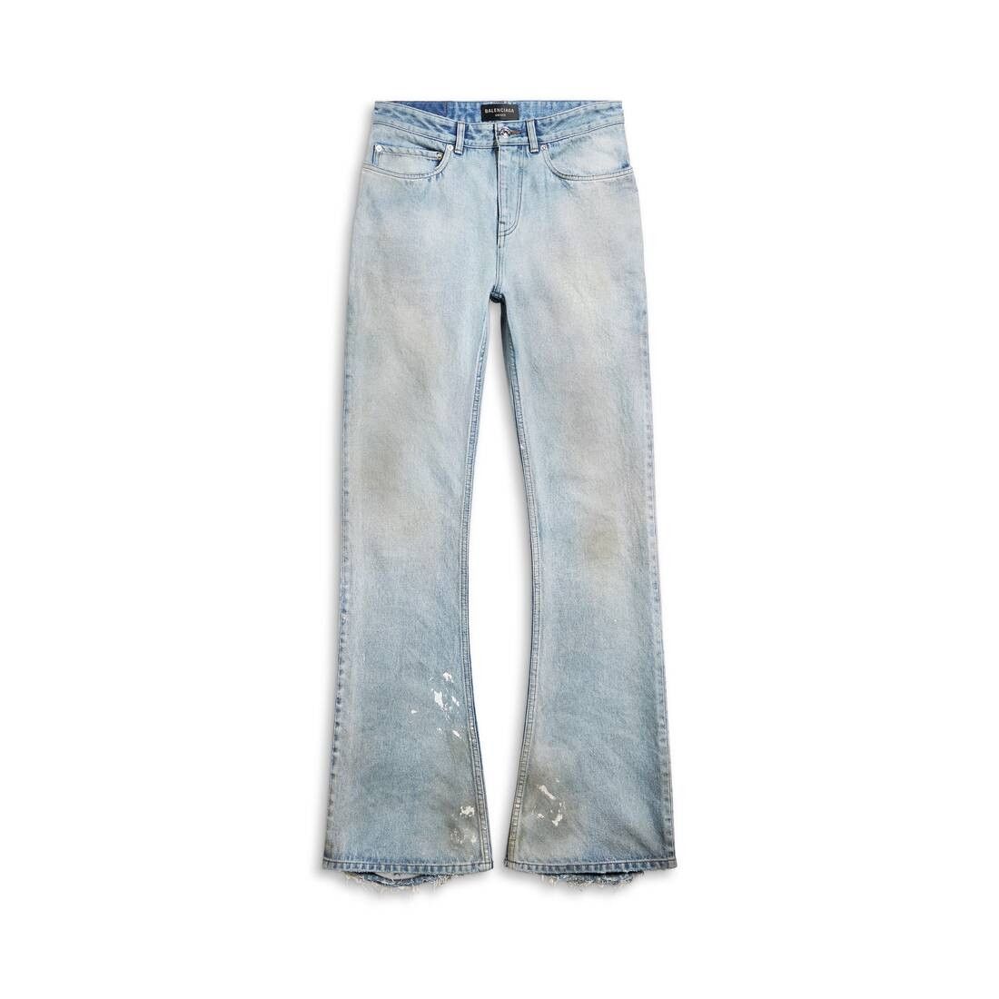 Balenciaga o1bcso1str1025 Dup / Bootcut Pants in Blue Size US 34 / EU 50 - 1 Thumbnail