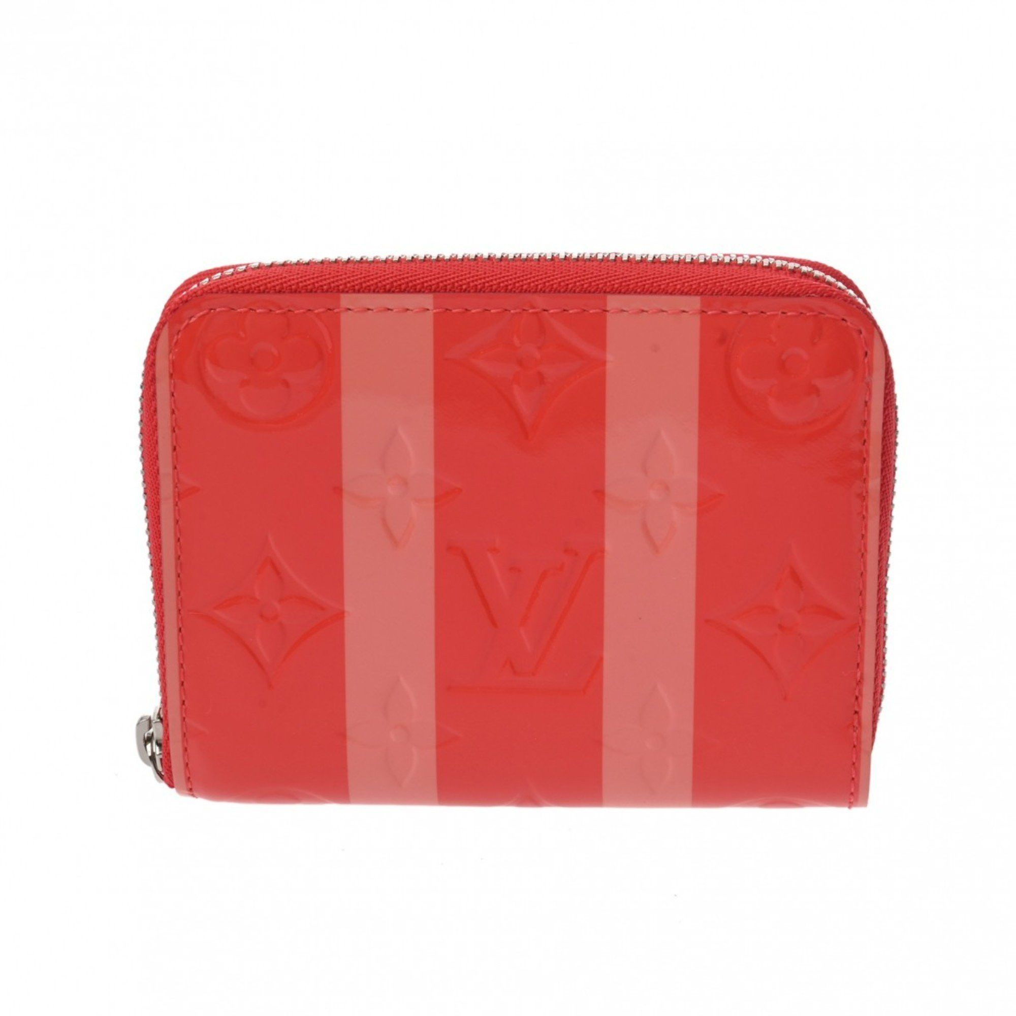 Louis Vuitton Zippy Coin Purse Wallet in Red, Women's