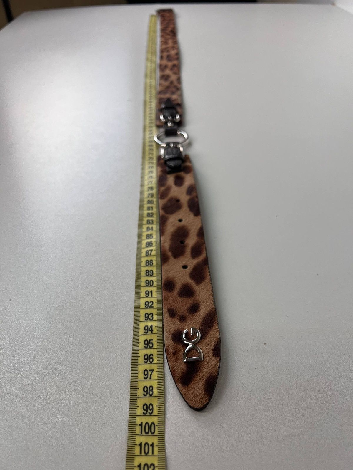 Dolce & Gabbana Dolce Gabbana Leopard leather belt woman Size ONE SIZE - 13 Thumbnail