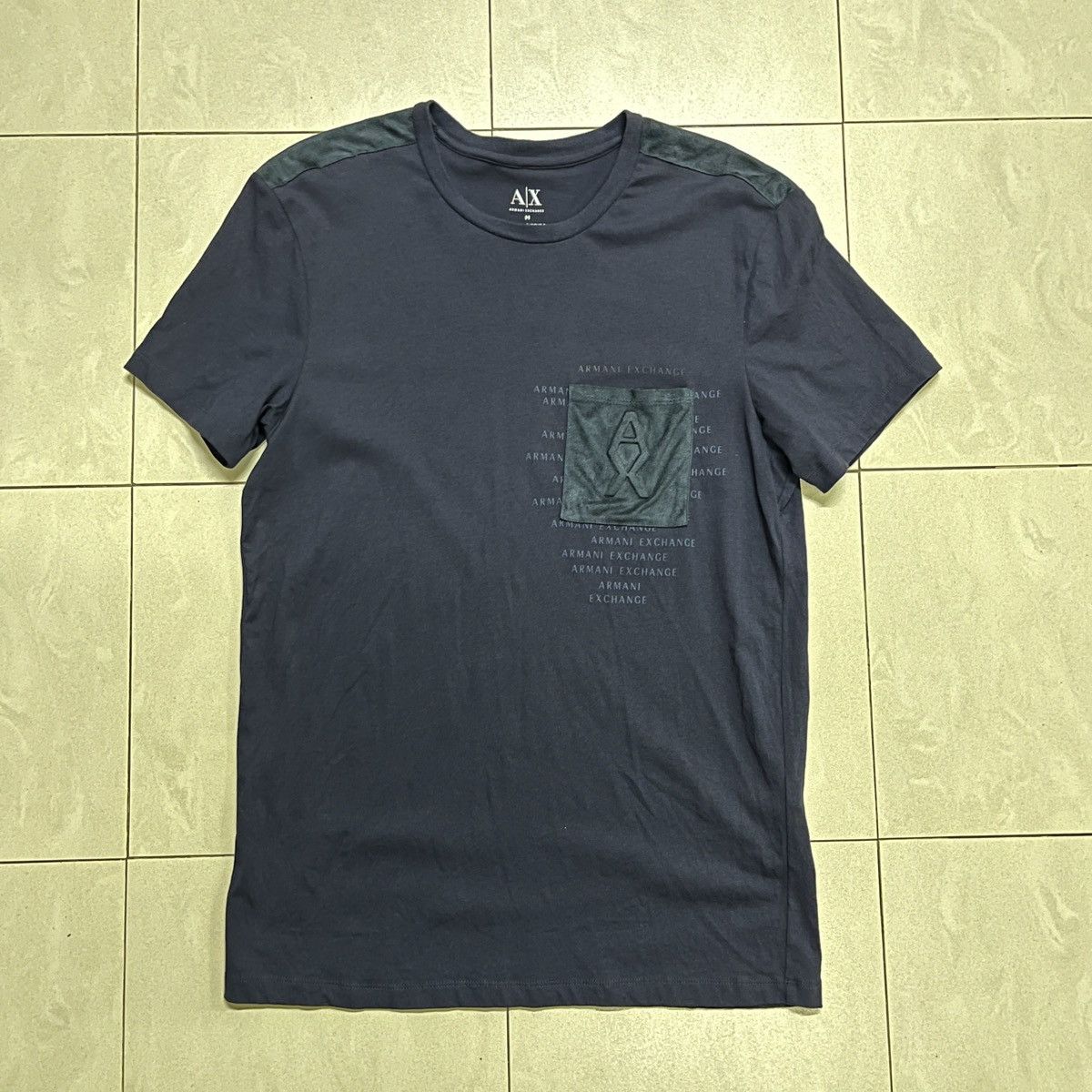 Armani × Armani Exchange × Emporio Armani Armani Exchange Pocket T Shirt Size US S / EU 44-46 / 1 - 2 Thumbnail